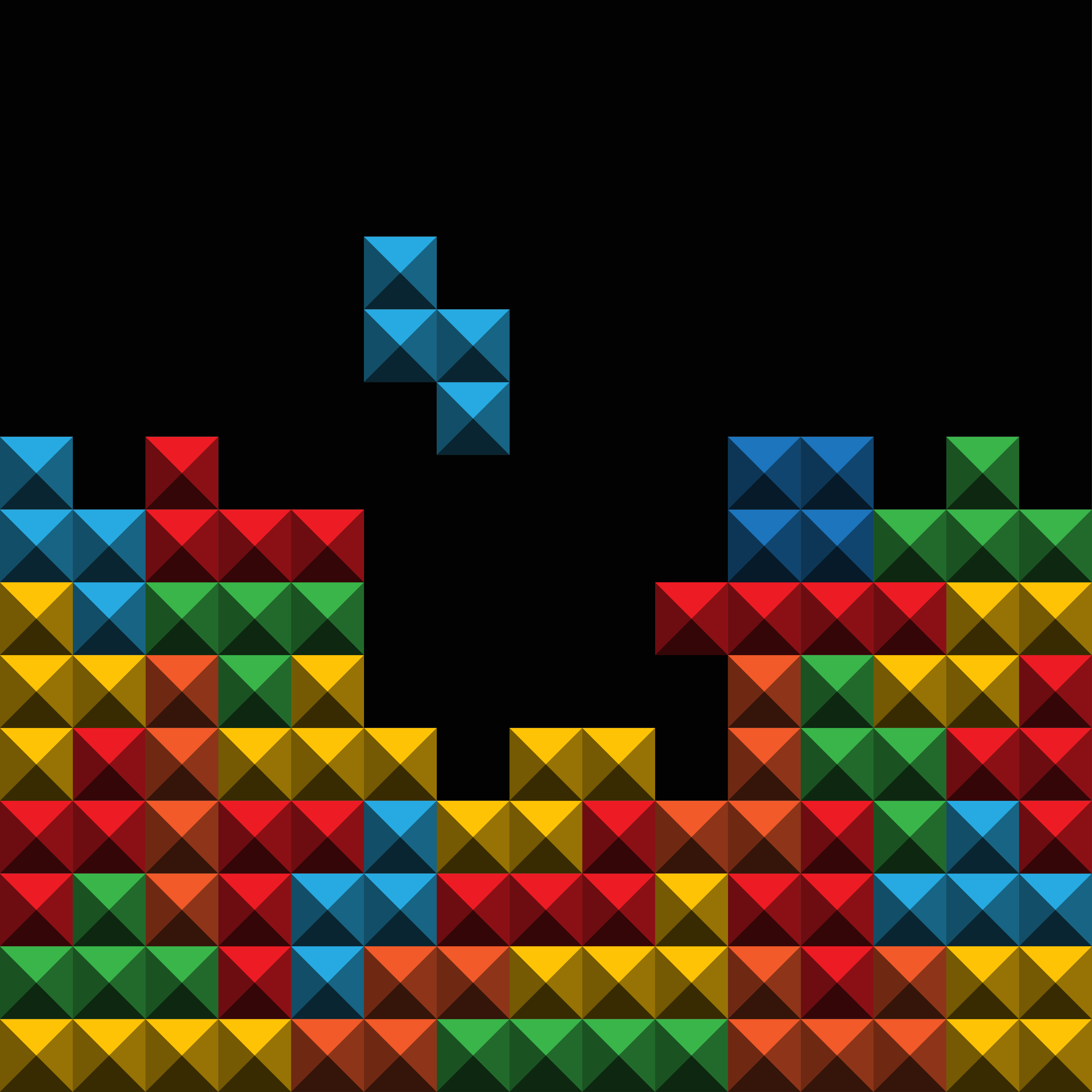 Système de rangement Tetris