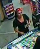 Suspecte recherchée pour fraude