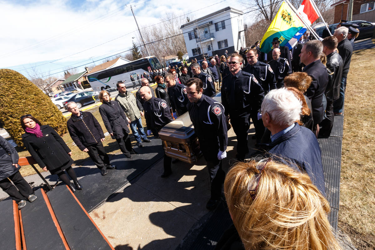 Funérailles du maire de Delson: dernier au revoir à Gilles Meloche