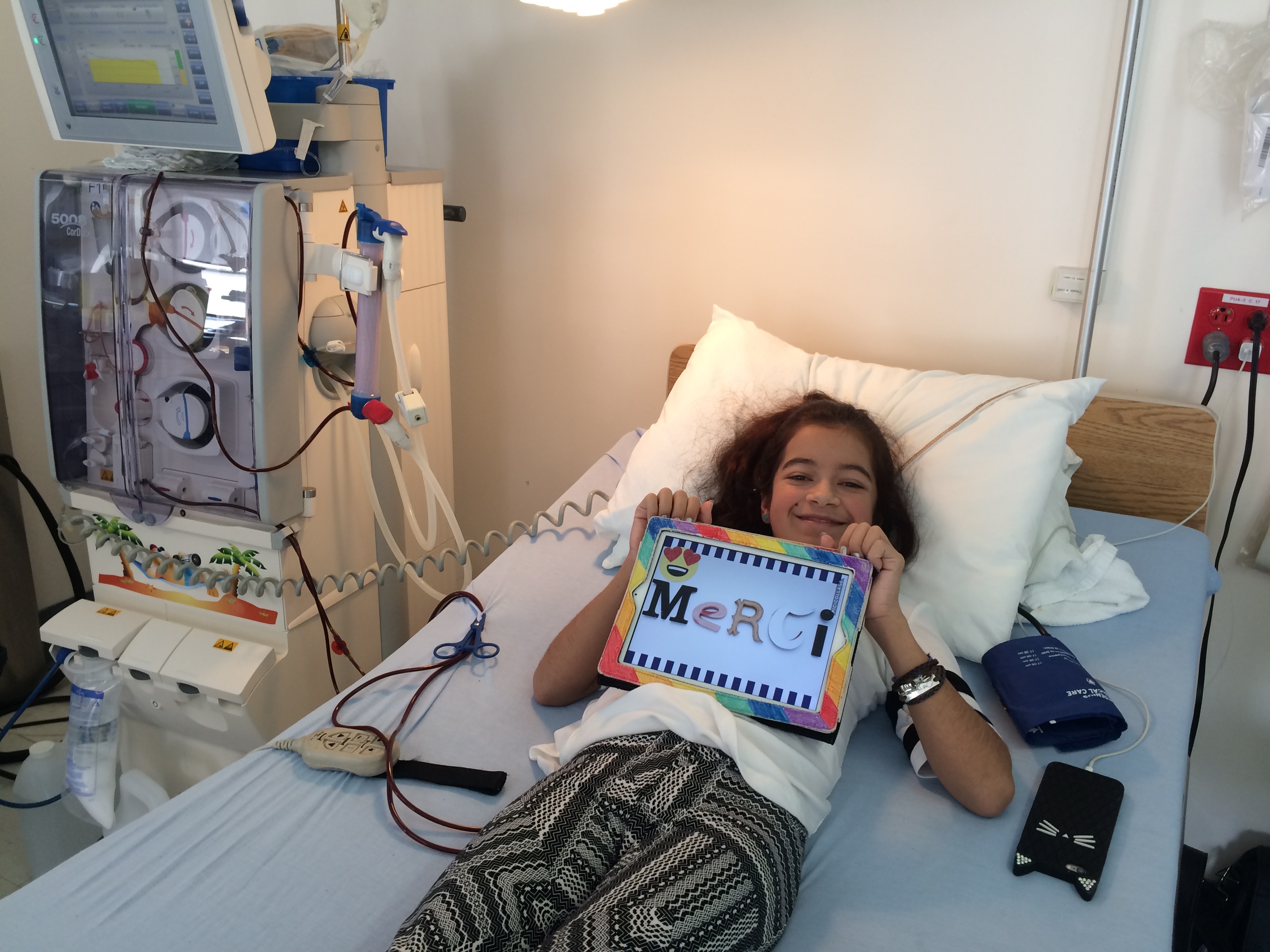 Un nouveau départ pour Coralie, greffée du rein