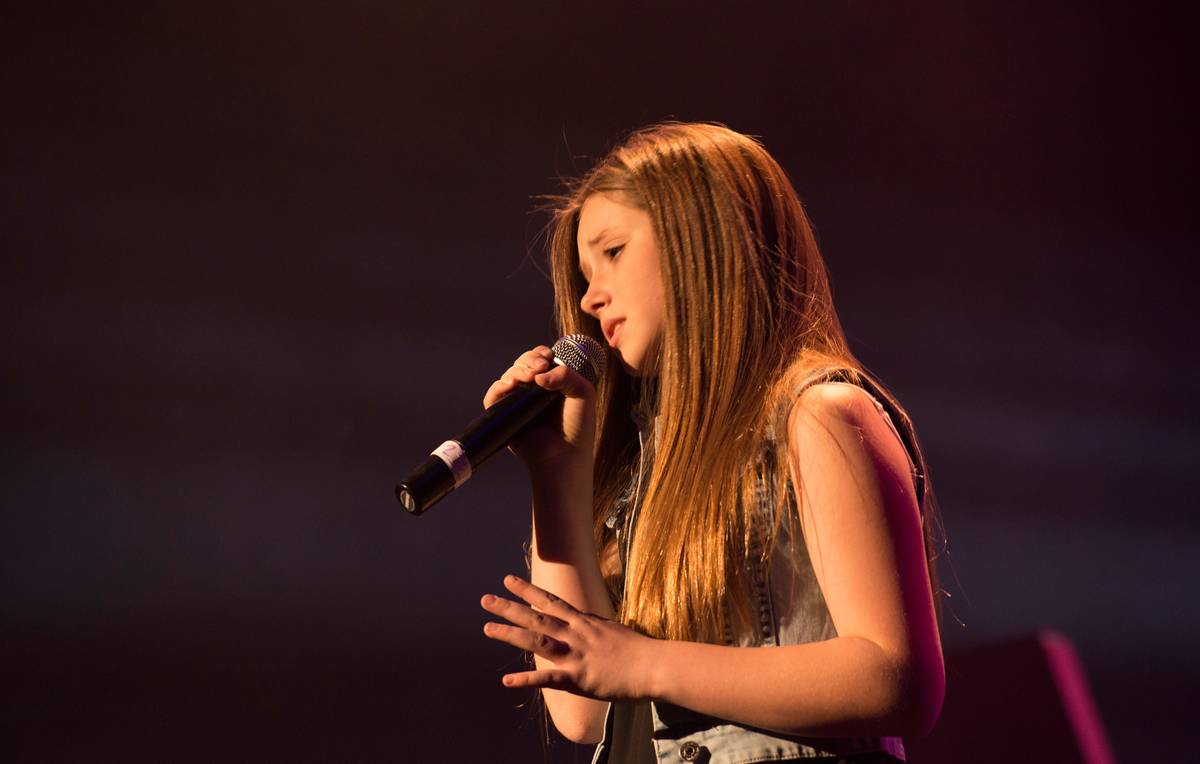 Première expérience télévisuelle pour une jeune chanteuse de Delson