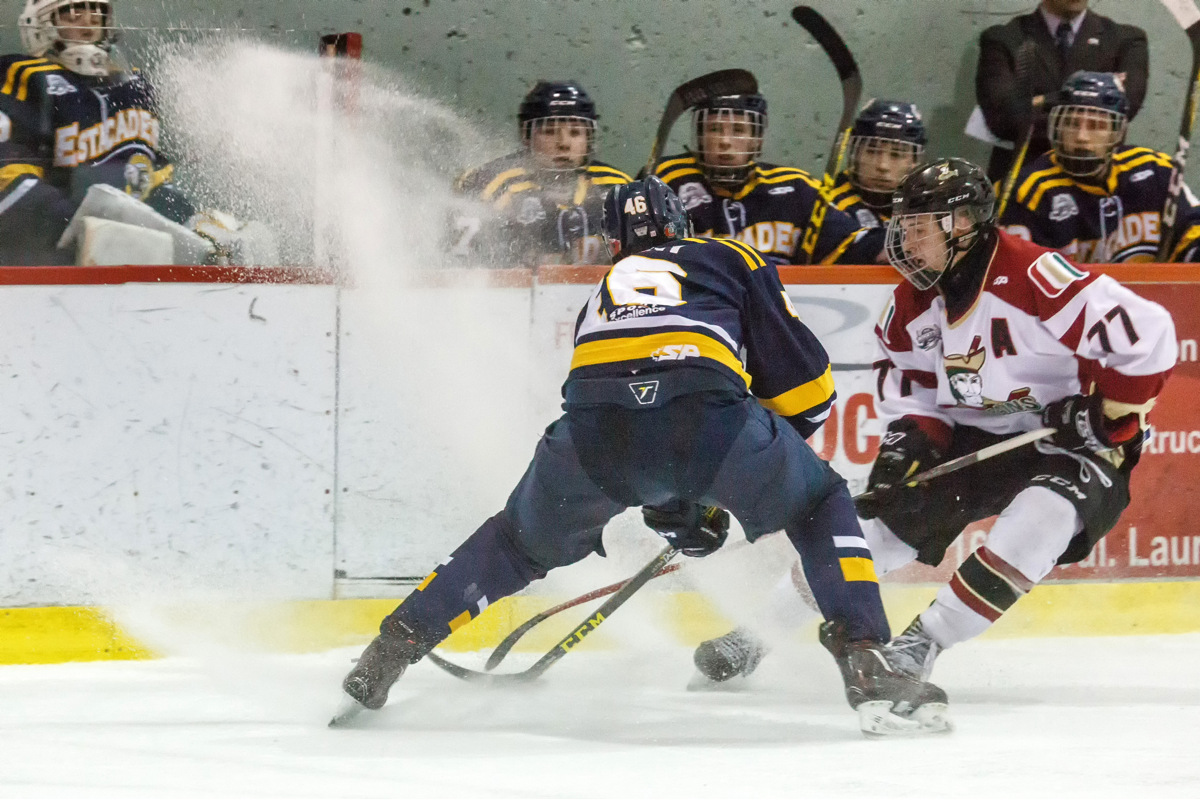 Séries midget AAA : les Riverains face à l&rsquo;élimination en demi-finale