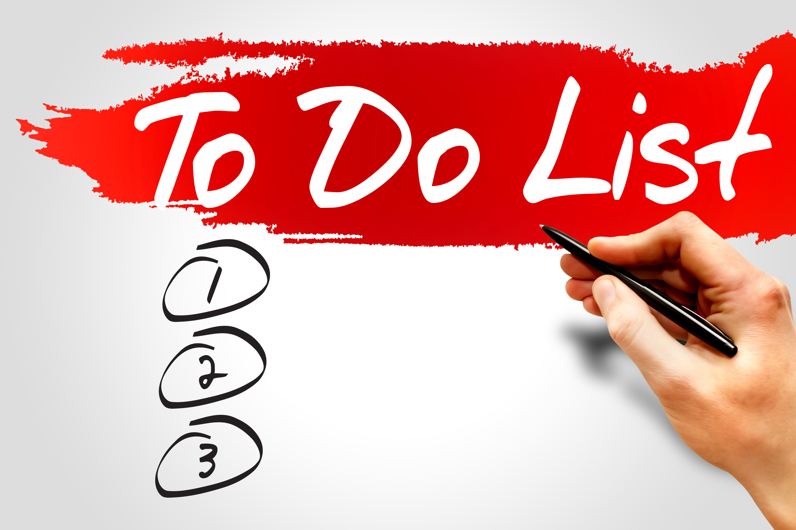 Mes «To do list»