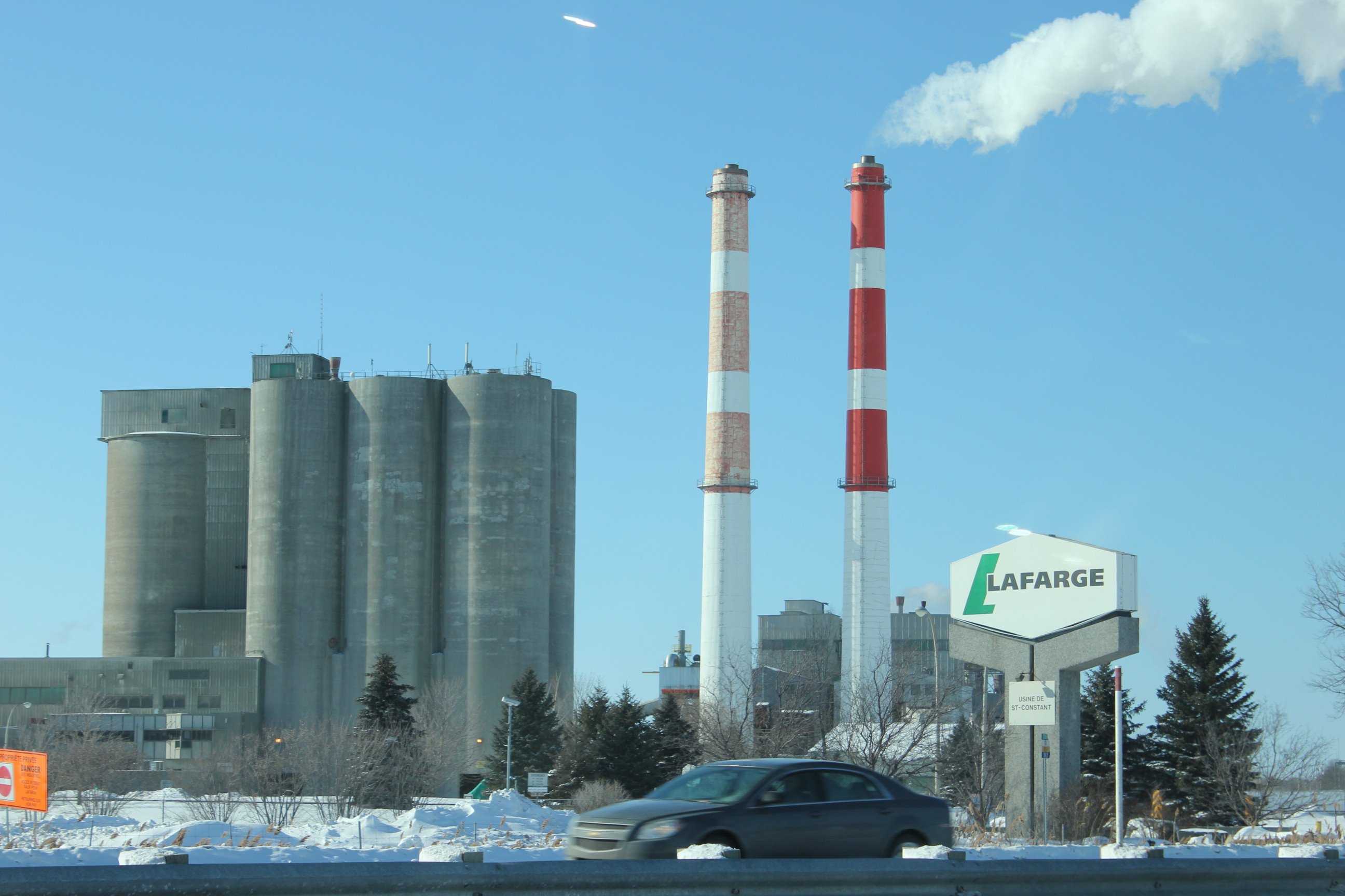 Un briseur de grève chez Lafarge