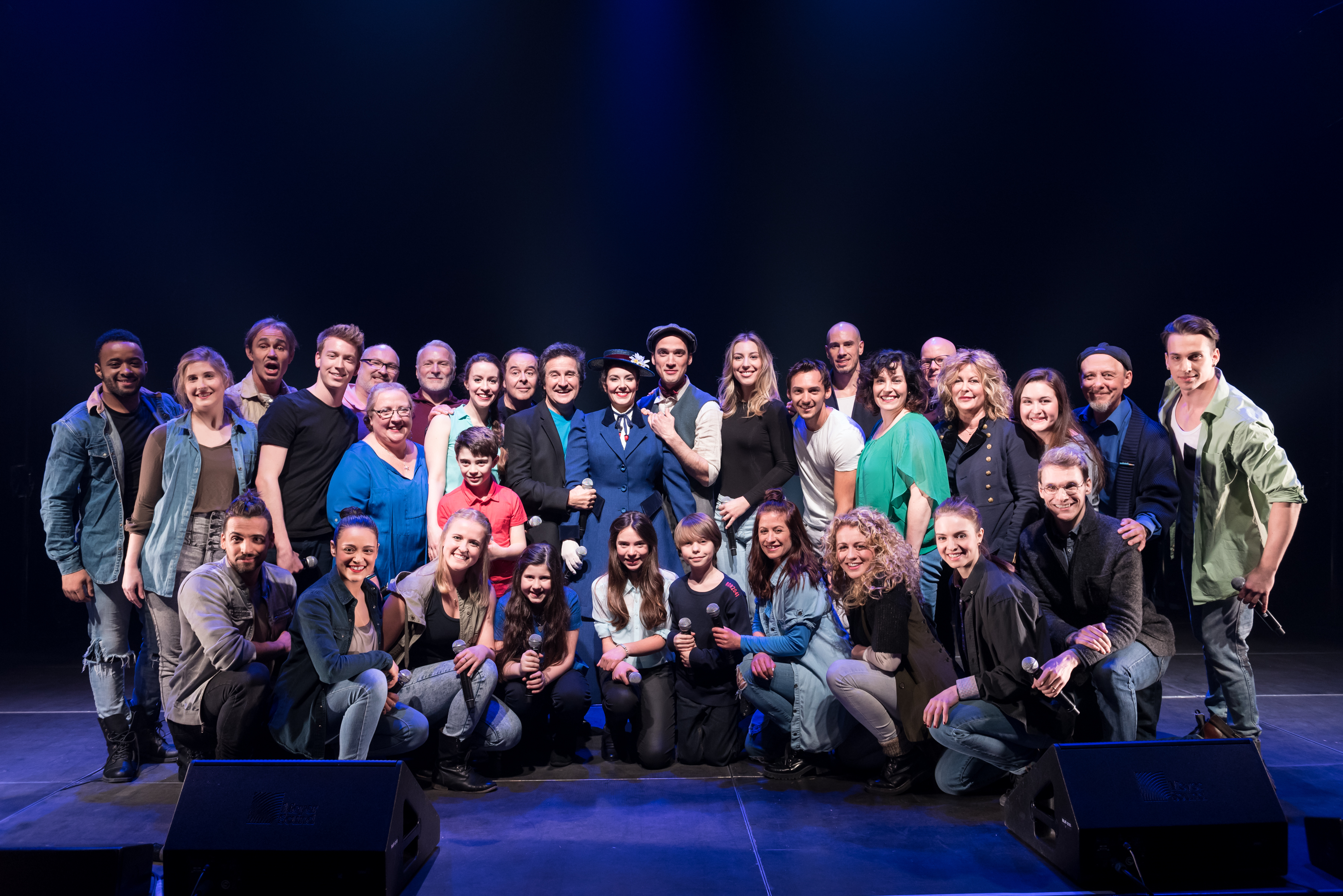 William Coallier aux côtés de René Simard dans «Mary Poppins, la comédie musicale»