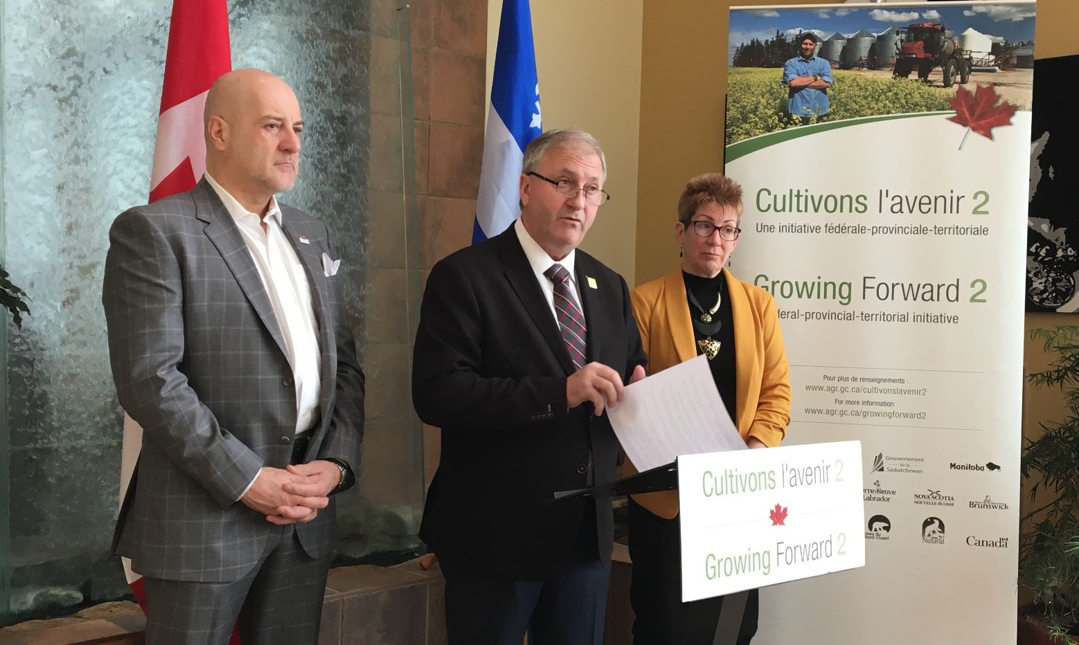 Un coup de pouce du fédéral pour un maraîcher de Saint-Constant