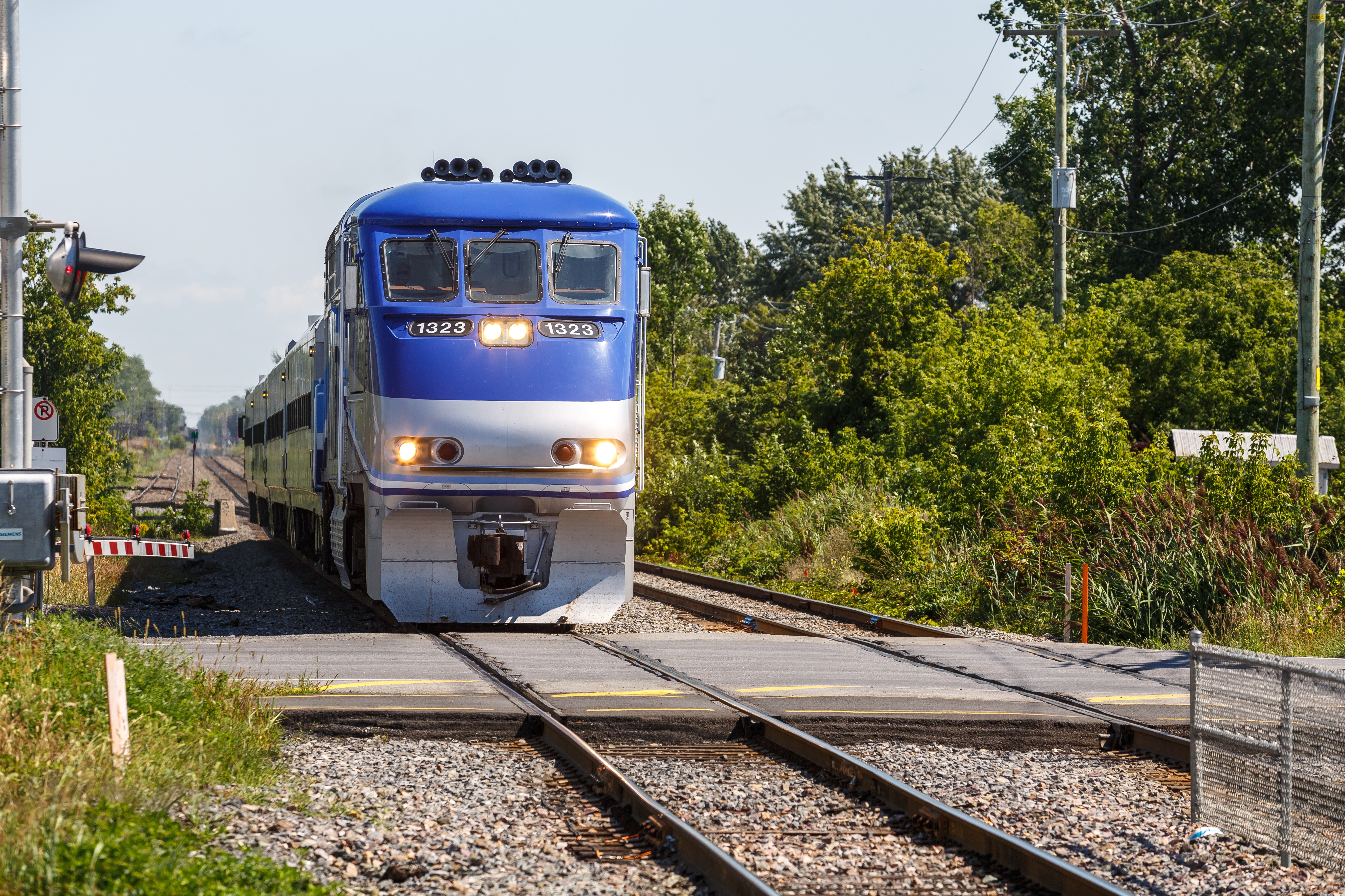 Interruption du train de banlieue sur la ligne Candiac