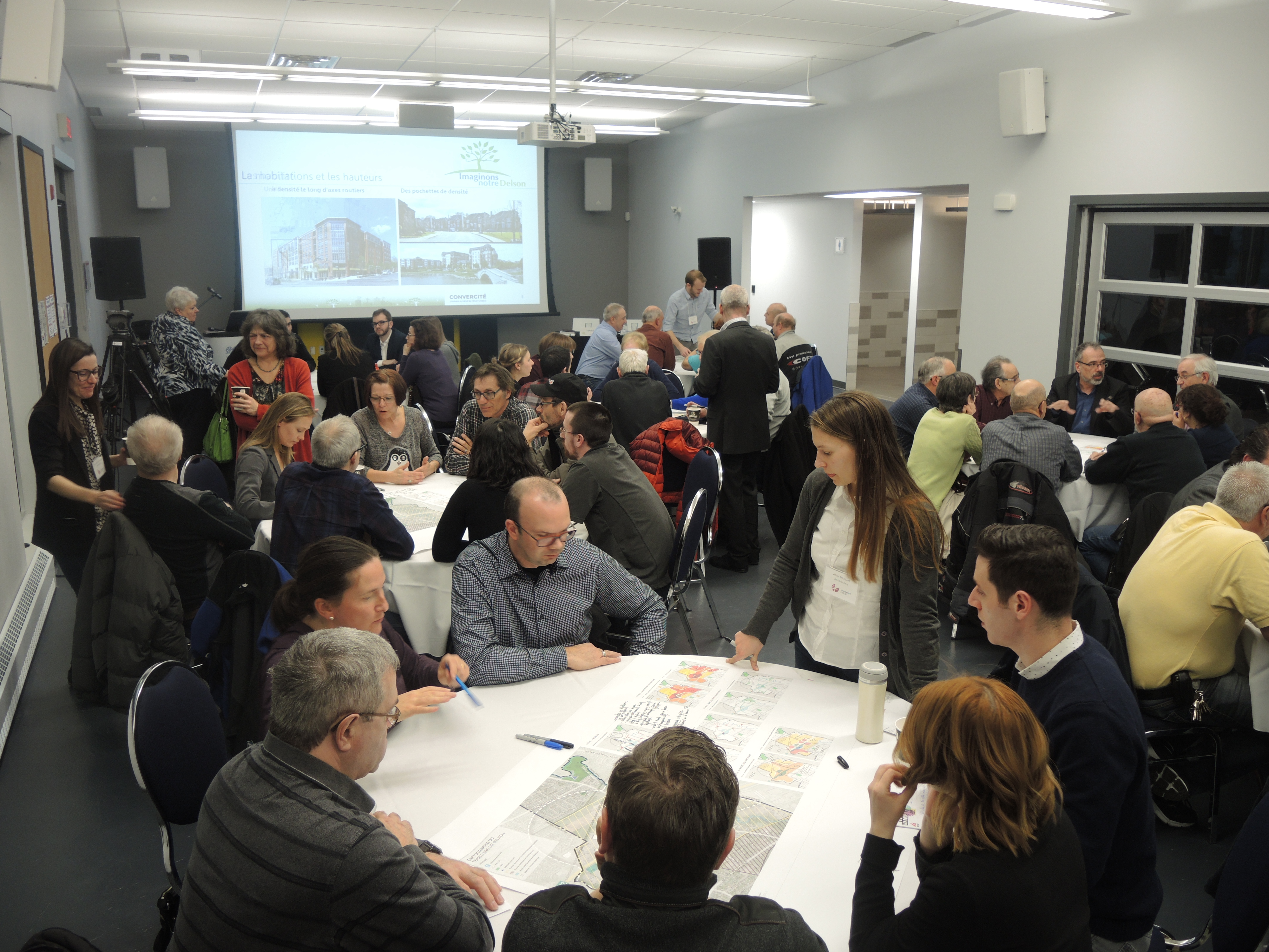 Des citoyens «aménagent» l’aire TOD route 132 – boulevard Georges-Gagné