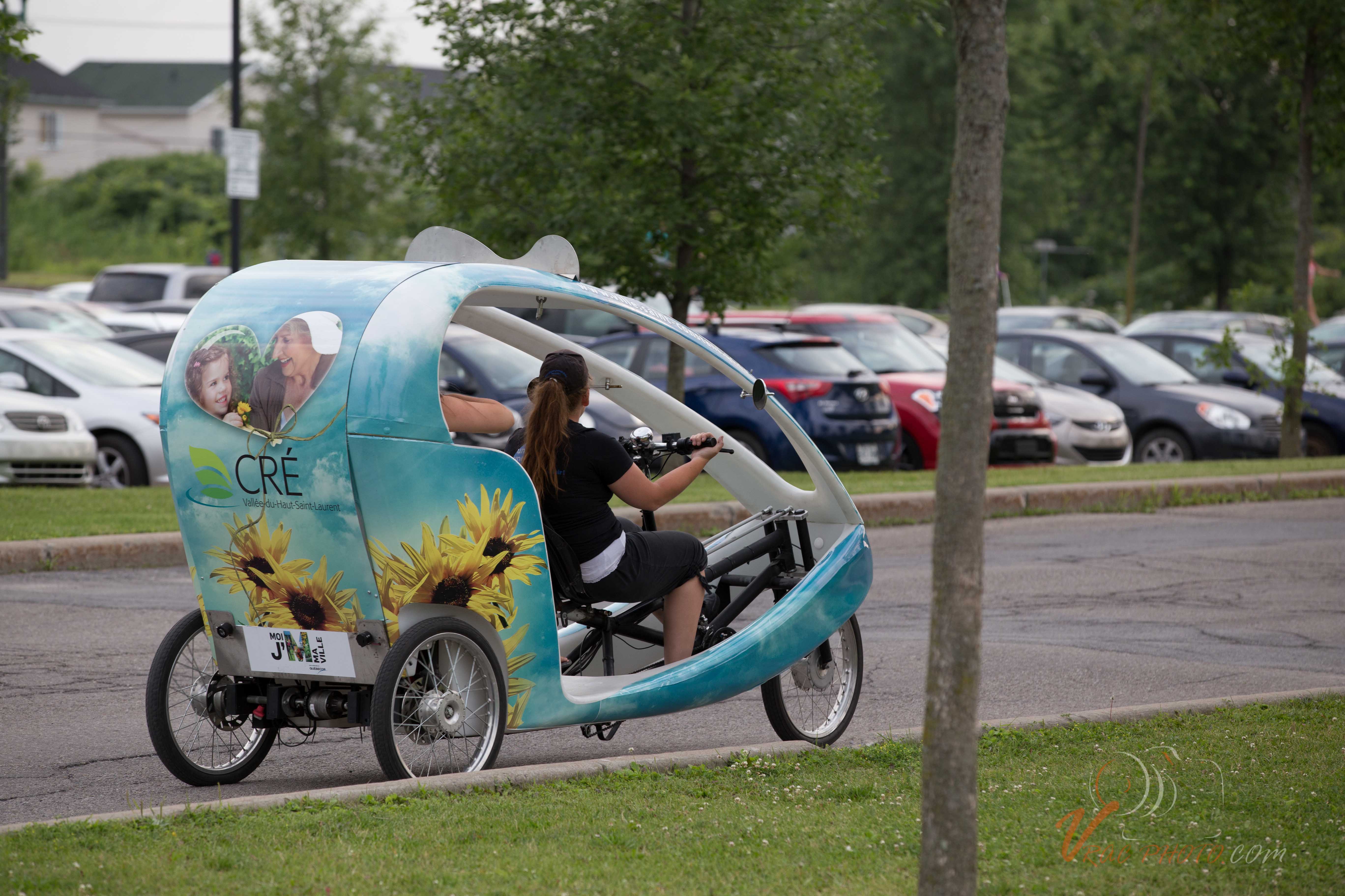 Retour des balades en triporteur pour les aînés à Saint-Constant