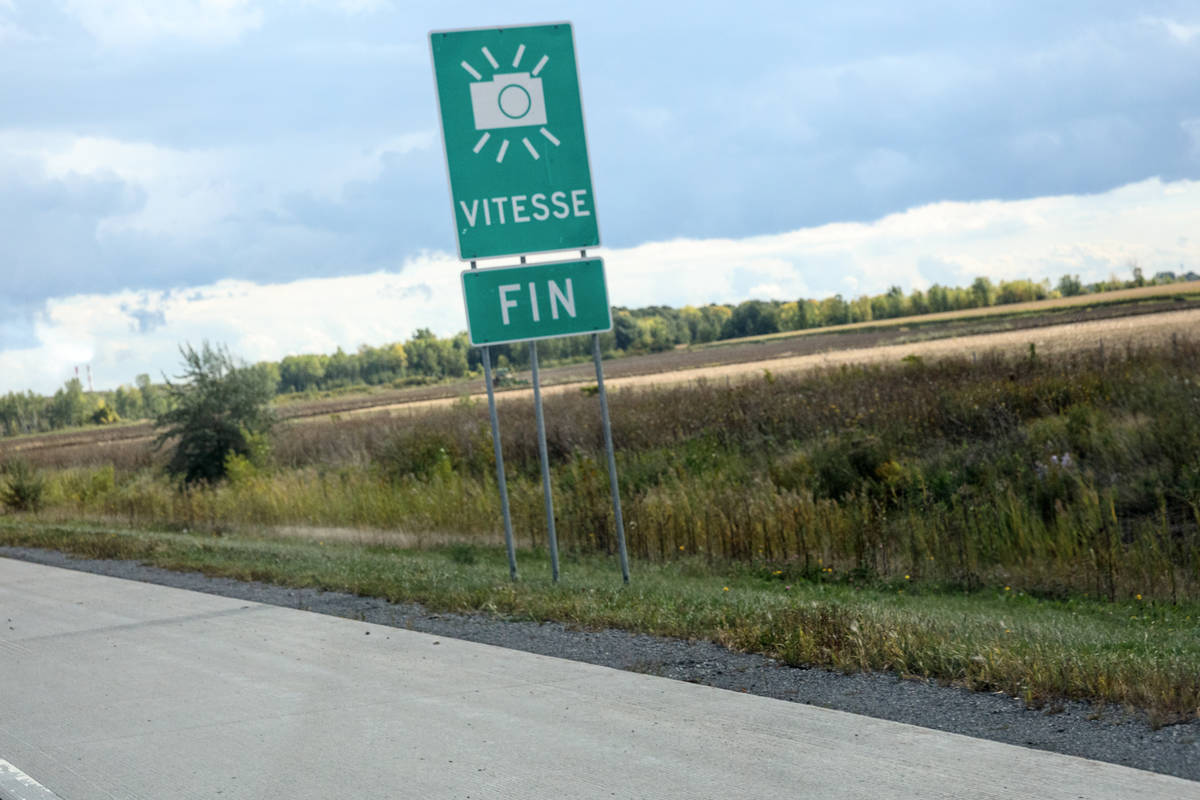Le radar de l&rsquo;autoroute 30 à Saint-Constant a rapporté près de 300 000$