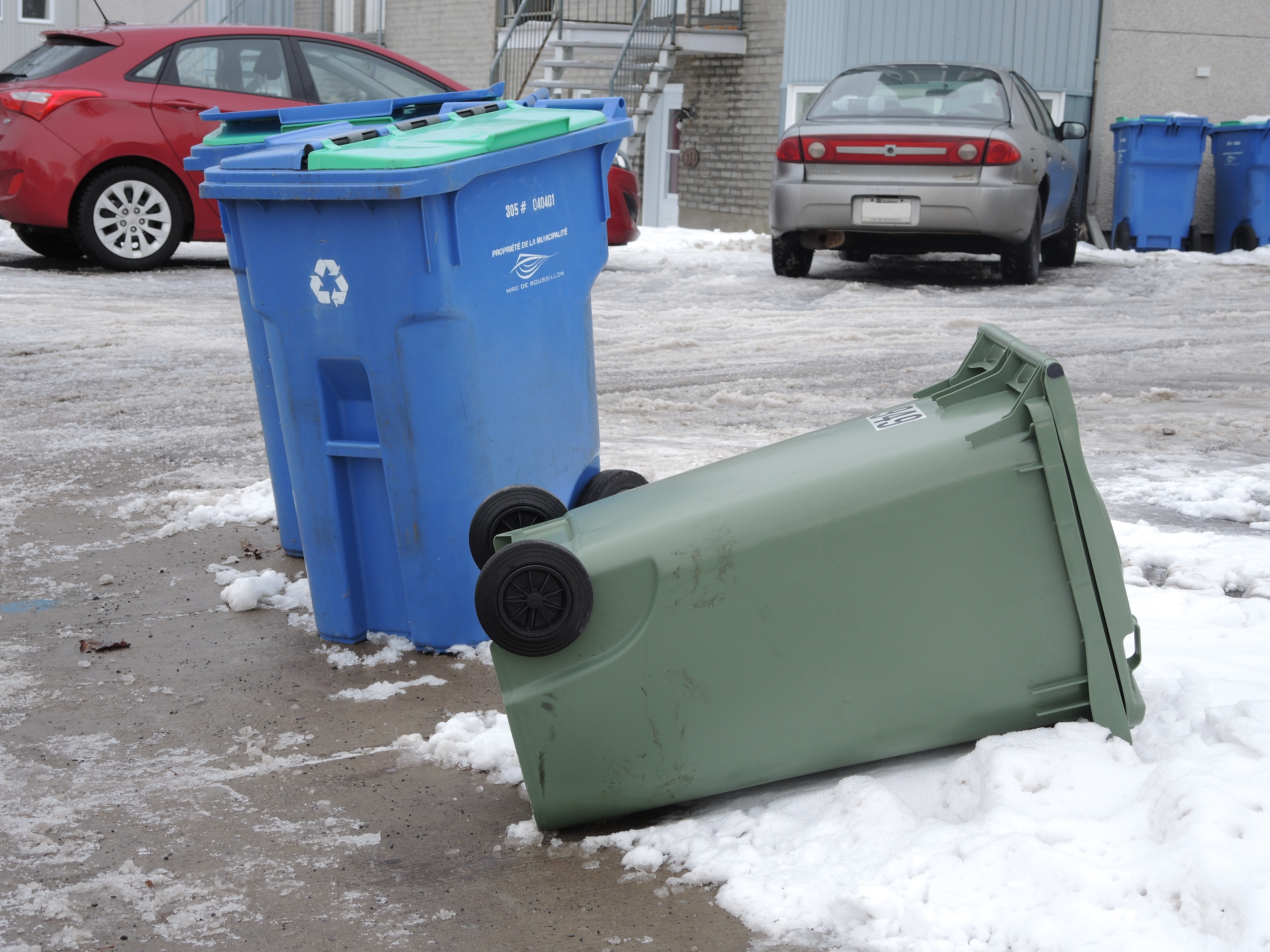 Collecte des matières recyclables perturbée à Sainte-Catherine et La Prairie