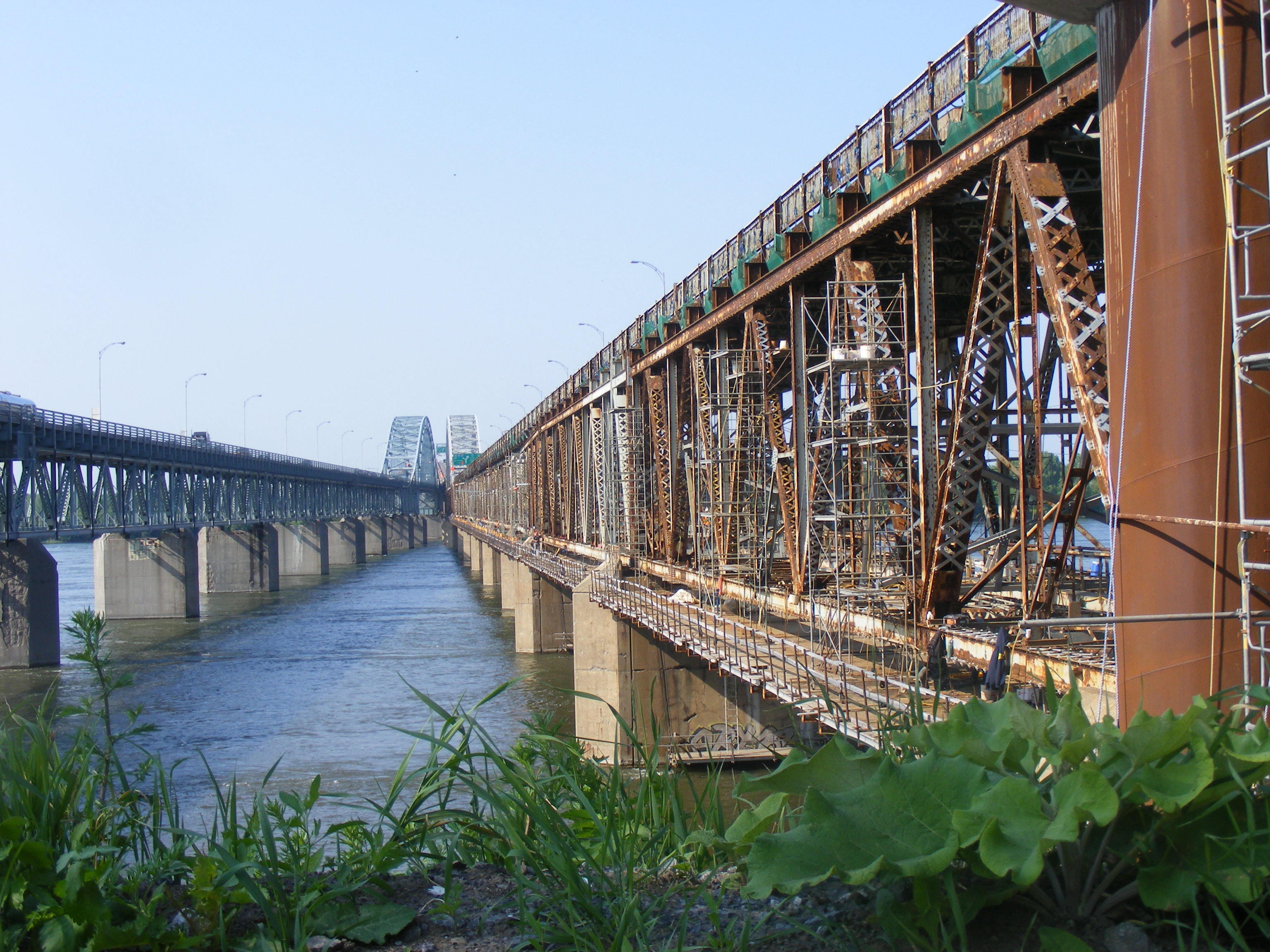 Fermetures de voies au pont Mercier