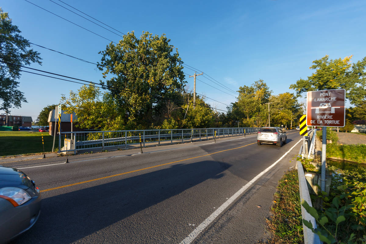 Restrictions de poids sur le pont Lamarche reliant Delson et Candiac