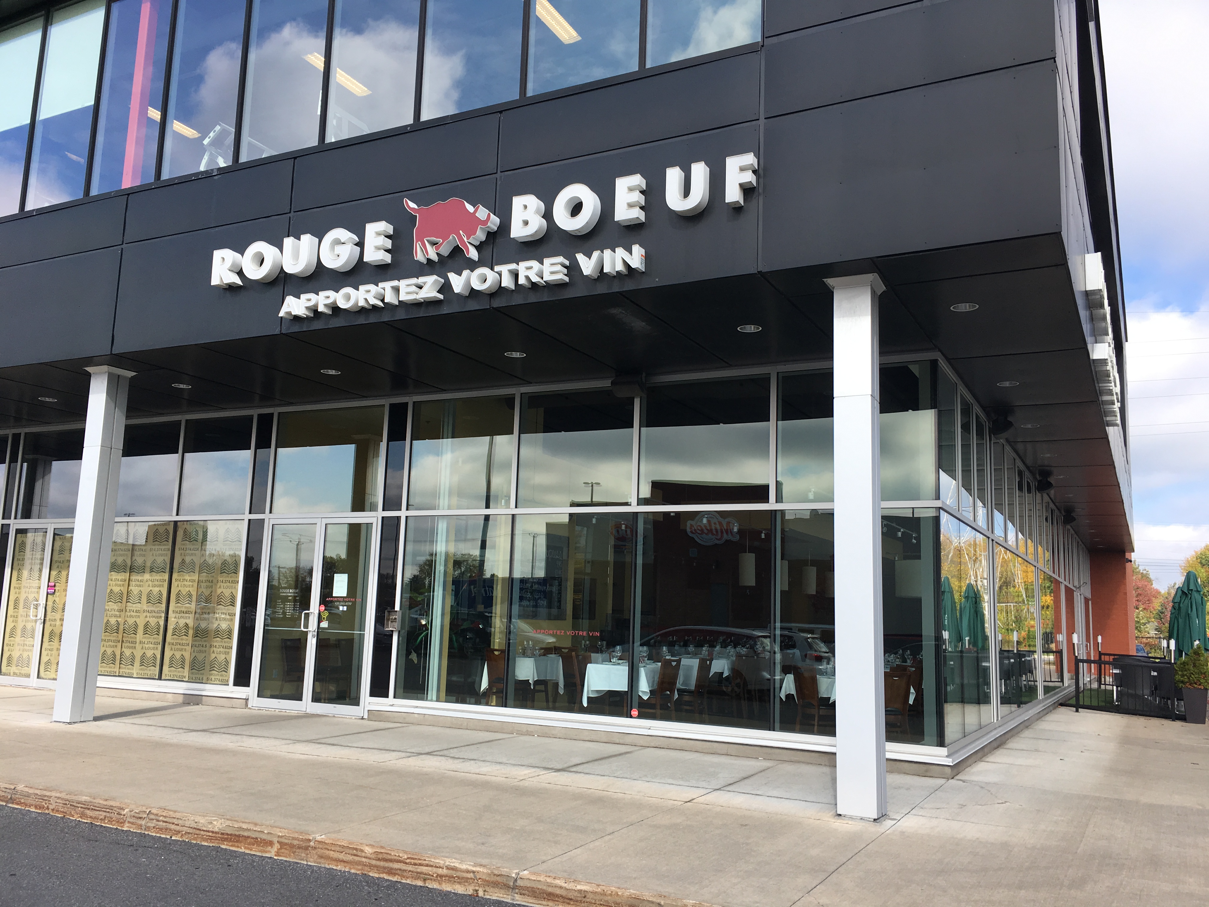 Le resto Rouge Boeuf est fermé