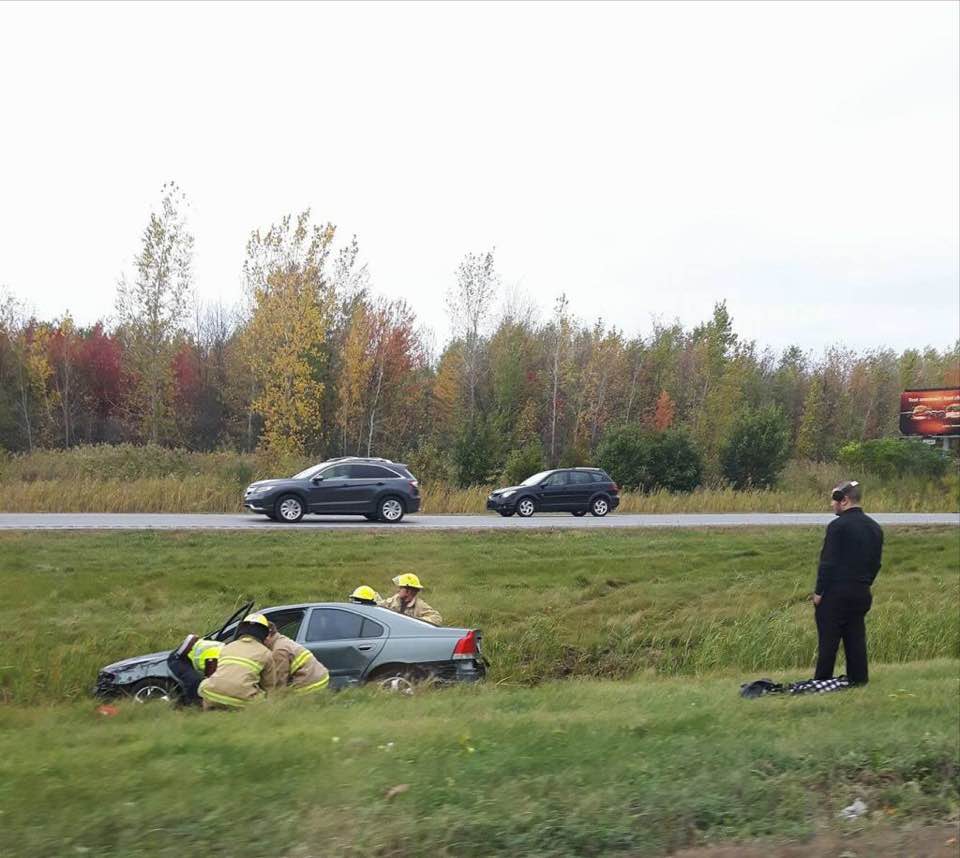 Accident sur l’autoroute 30 à La Prairie