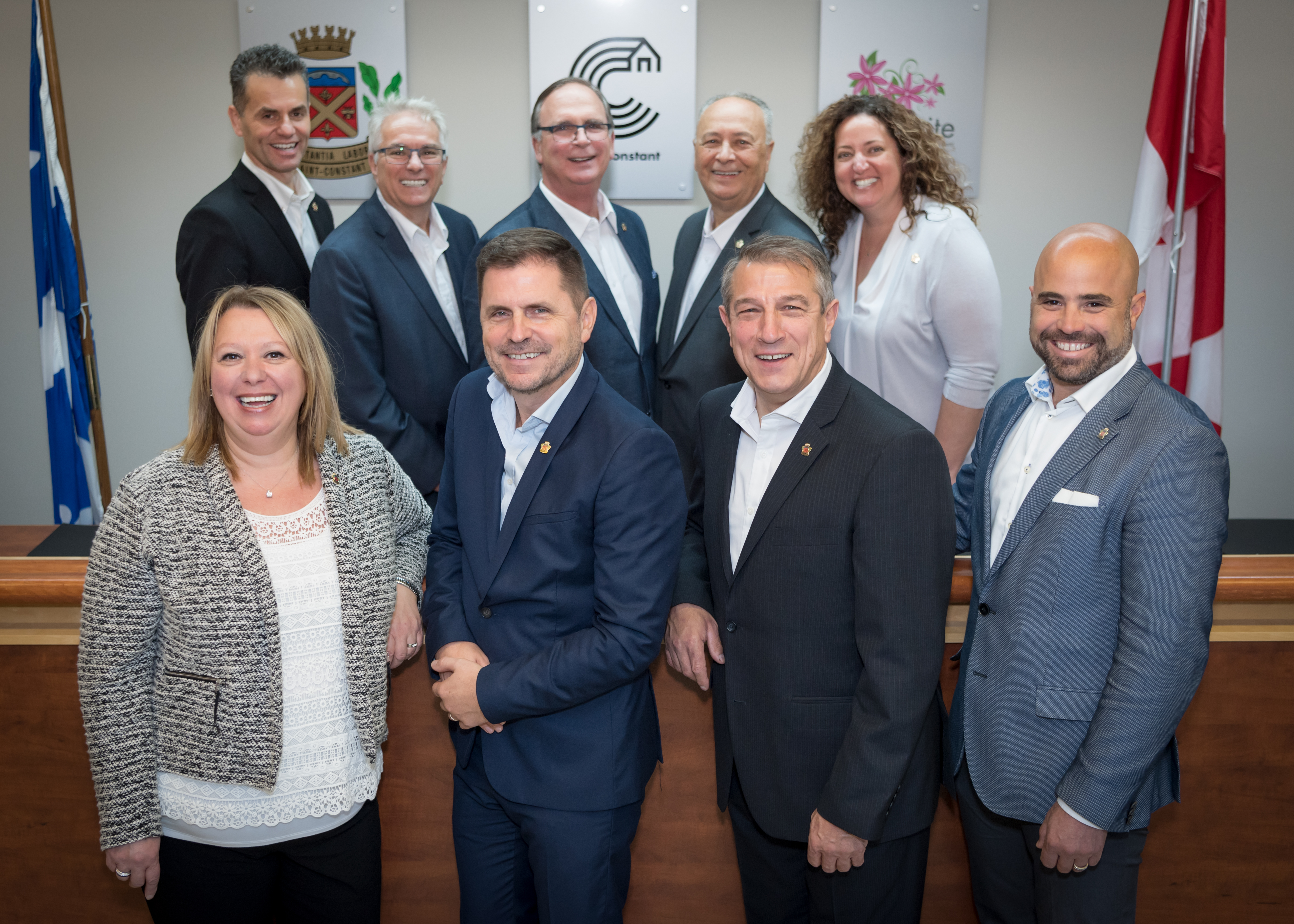 Assermentation des élus municipaux à Saint-Constant