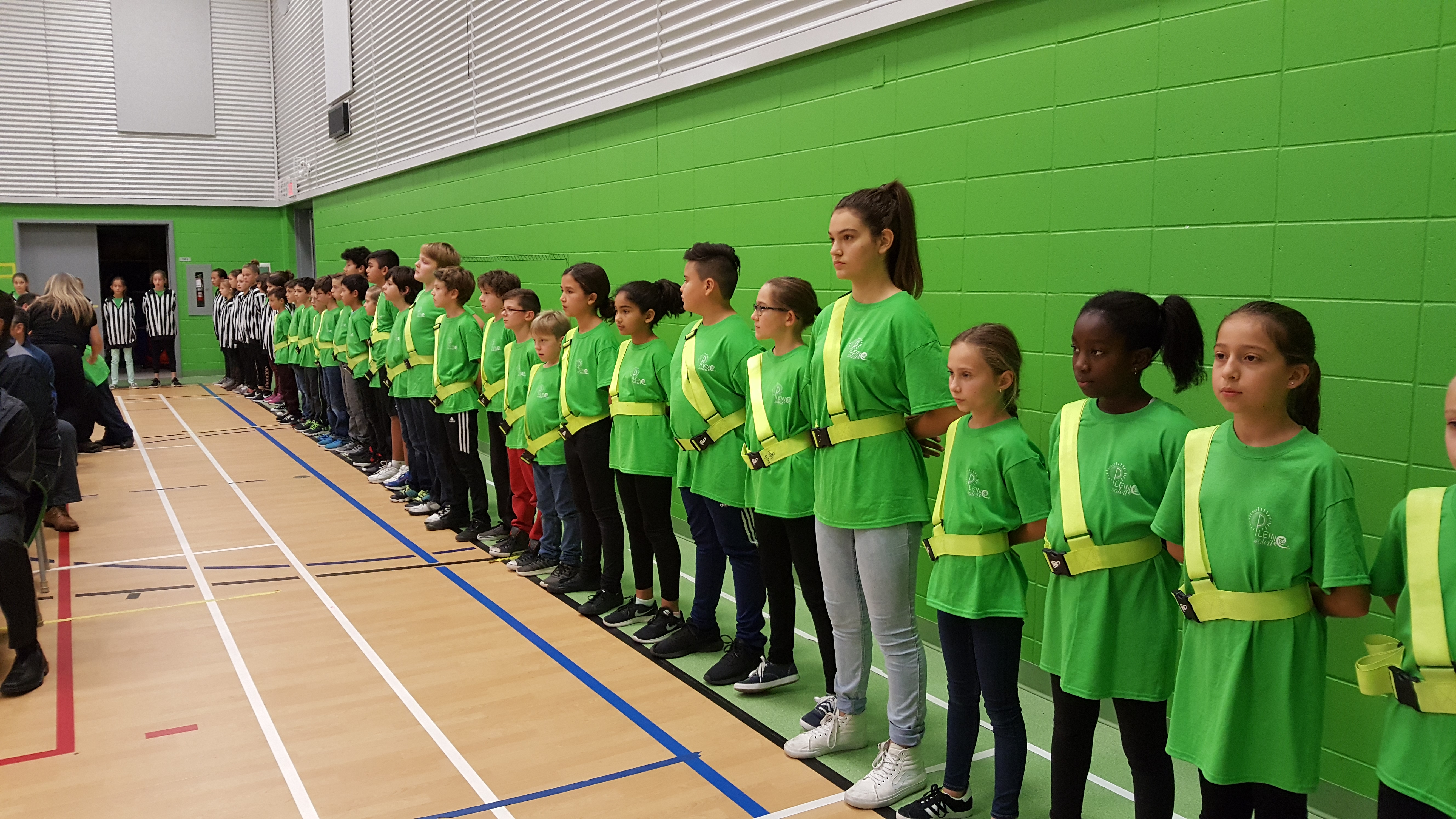 Assermentation de la brigade scolaire de l’école Plein-Soleil