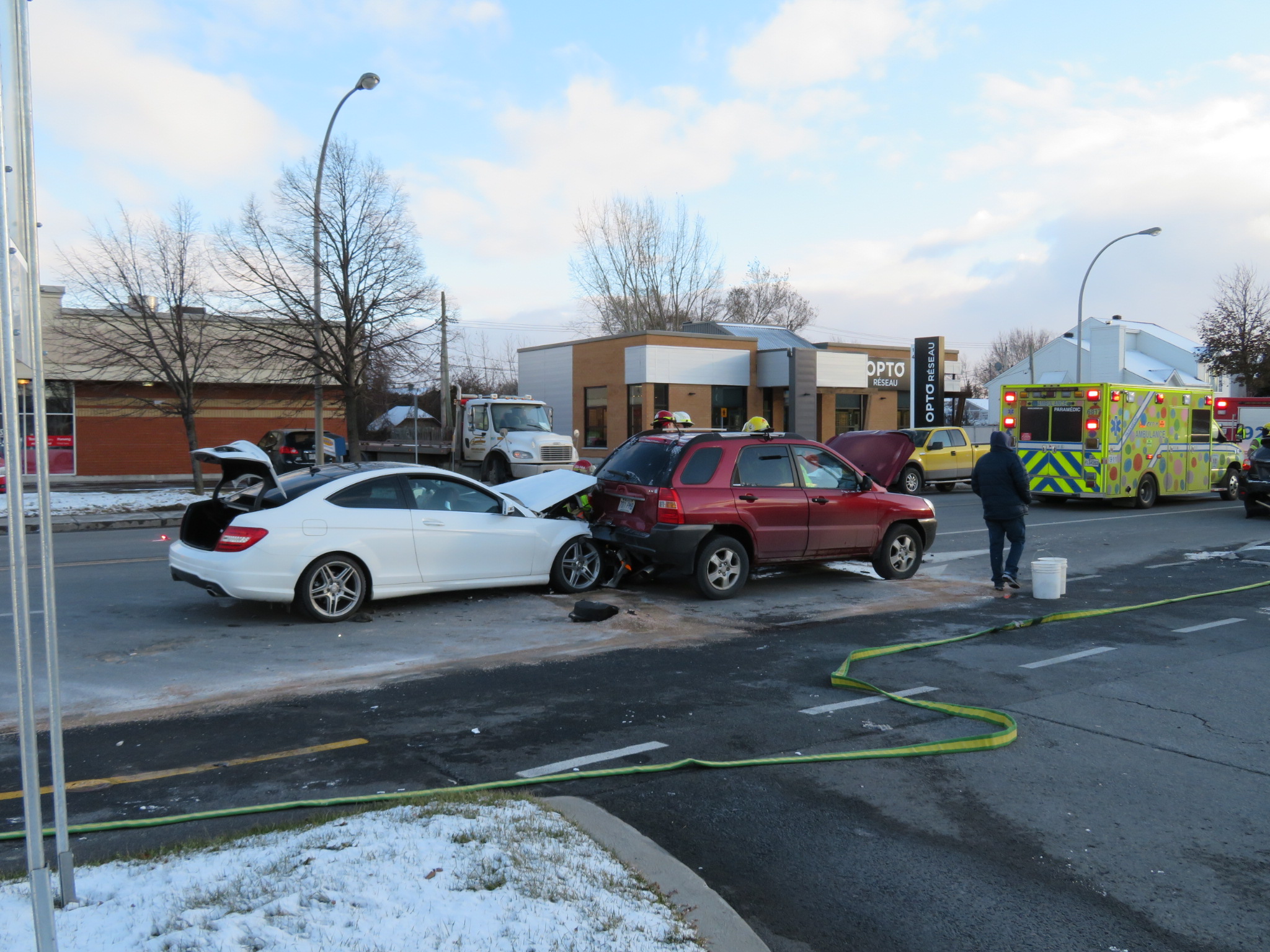 Collision à Saint-Constant