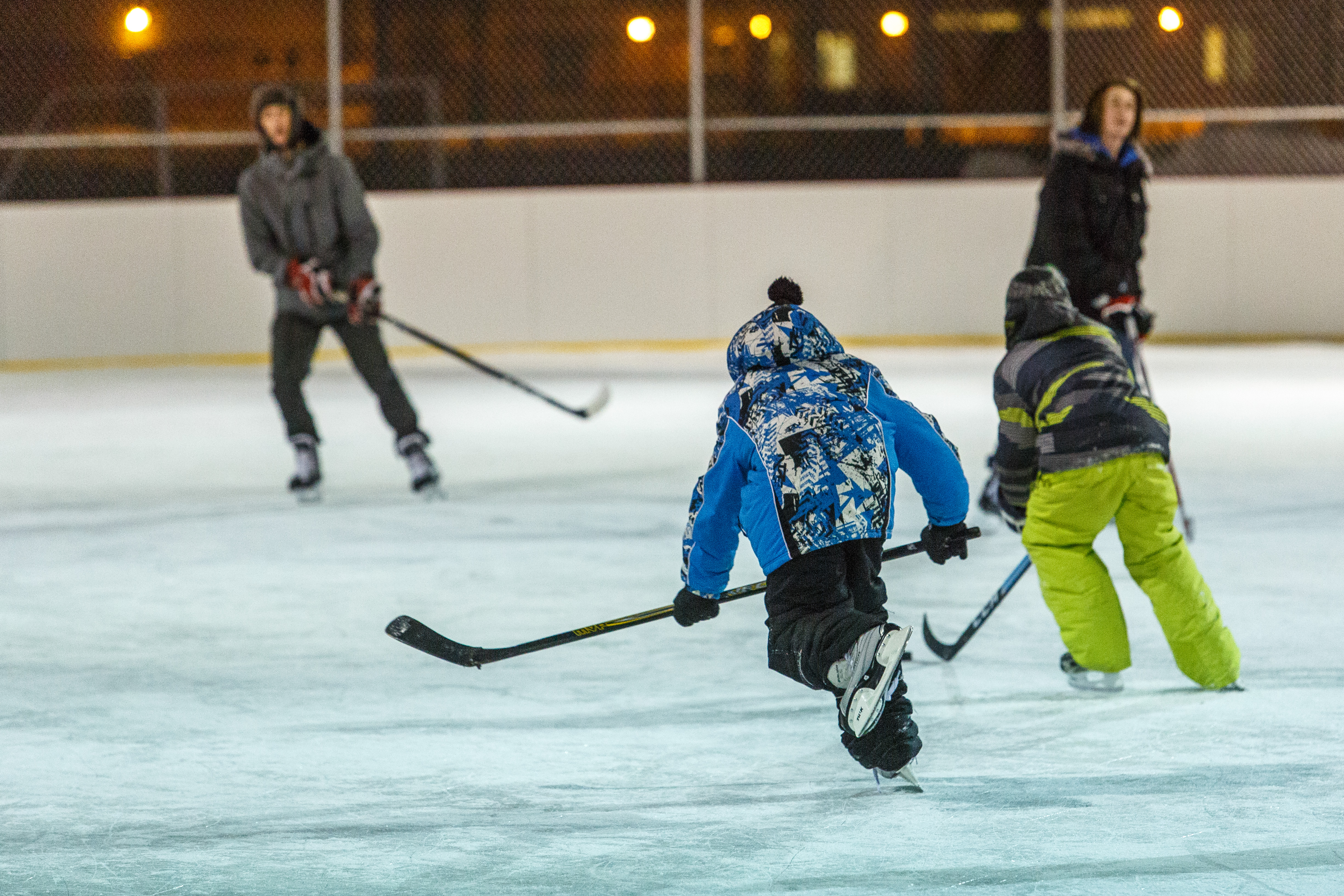 Horaire des patinoires pour le temps des Fêtes