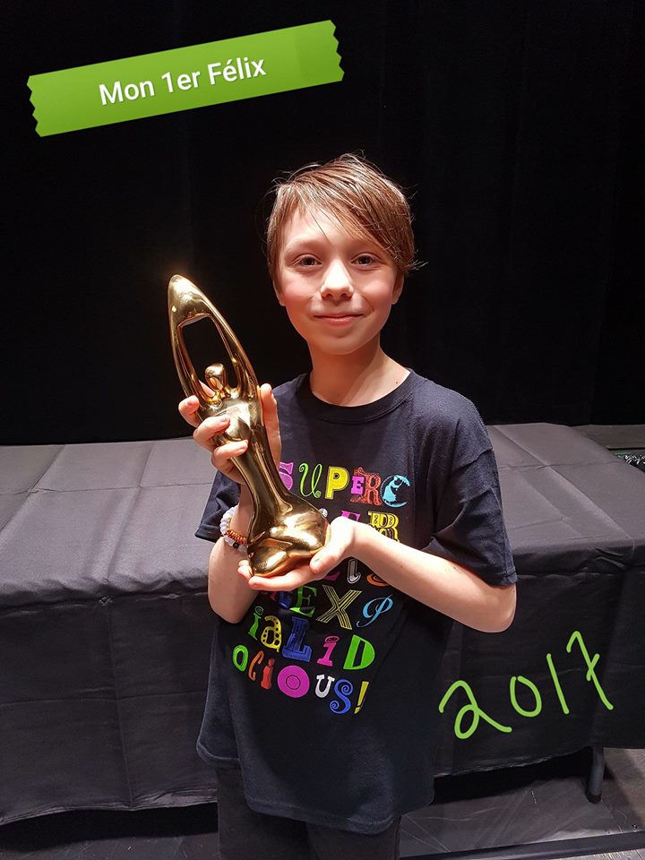 William Coallier décroche son premier Félix