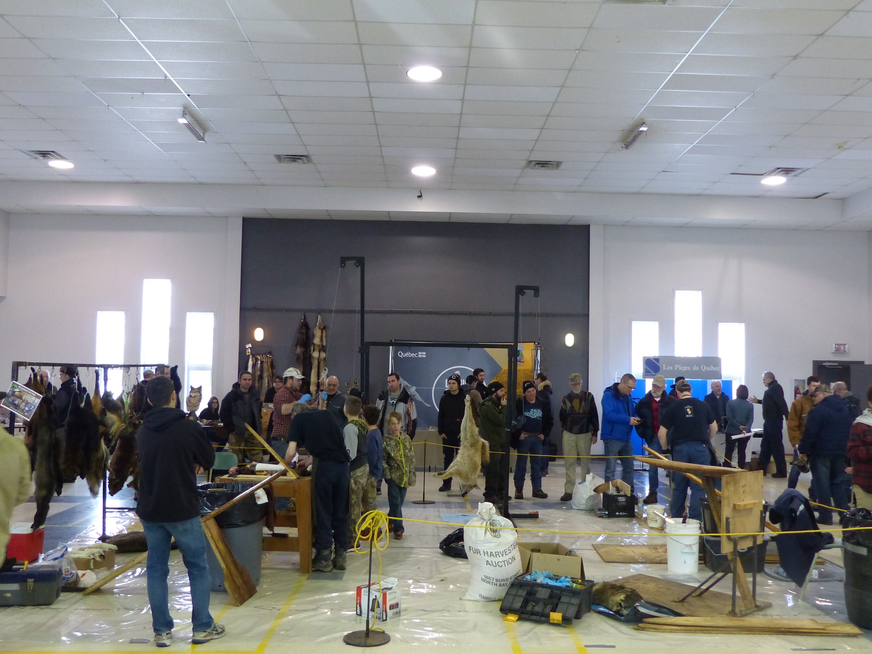 Saint-Mathieu accueille le Salon du trappeur