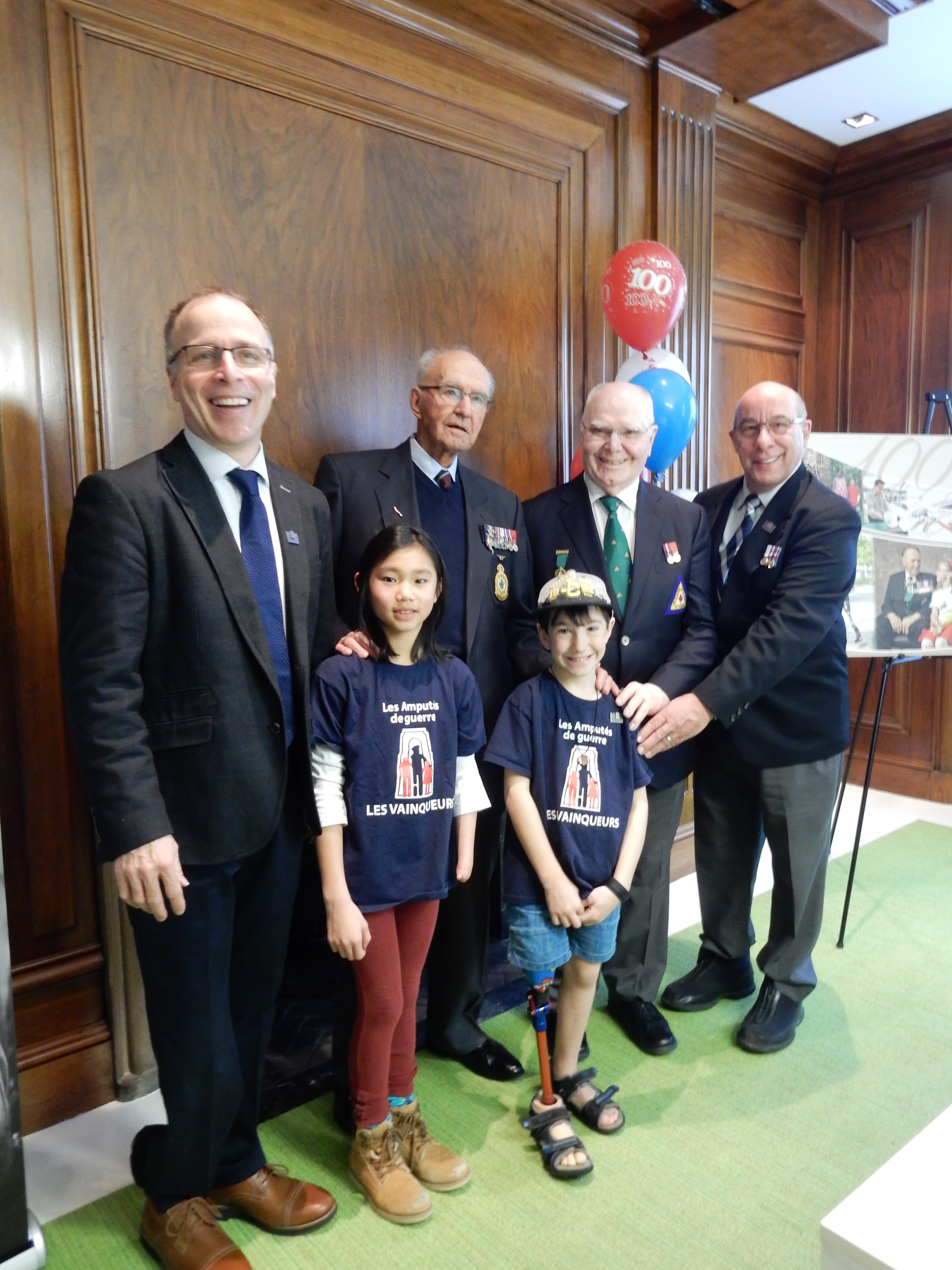 L’Association des amputés de guerre fête ses 100 ans