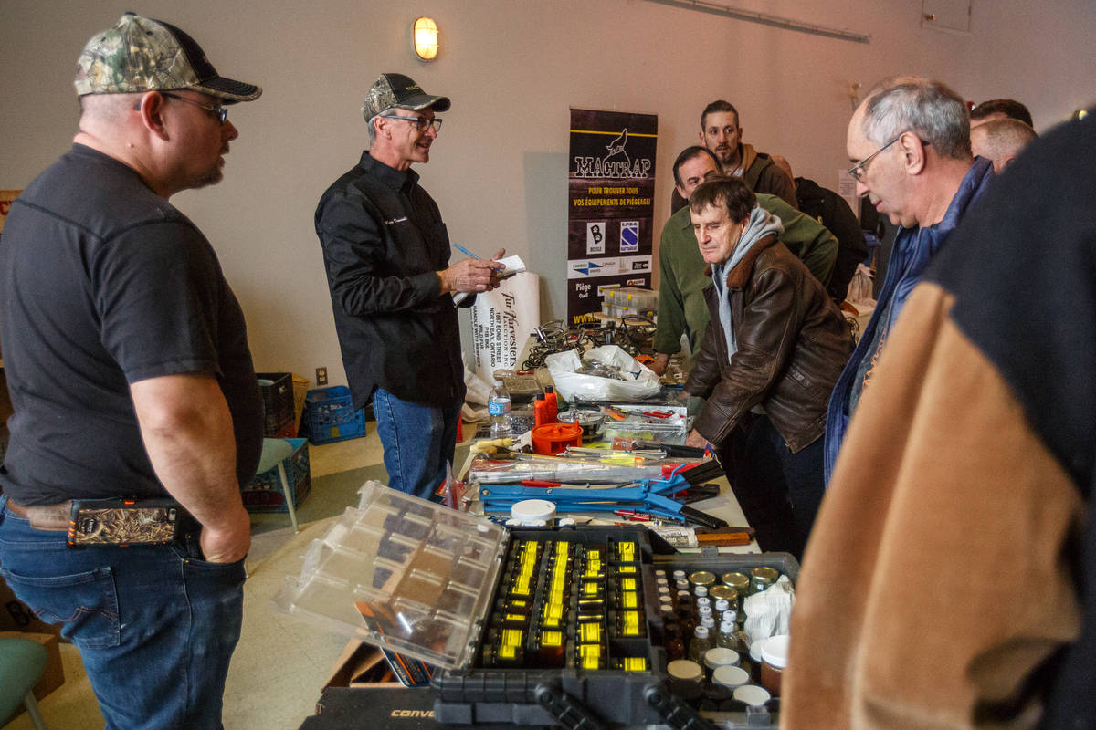 Les amateurs de piégeage se réunissent à Saint-Mathieu