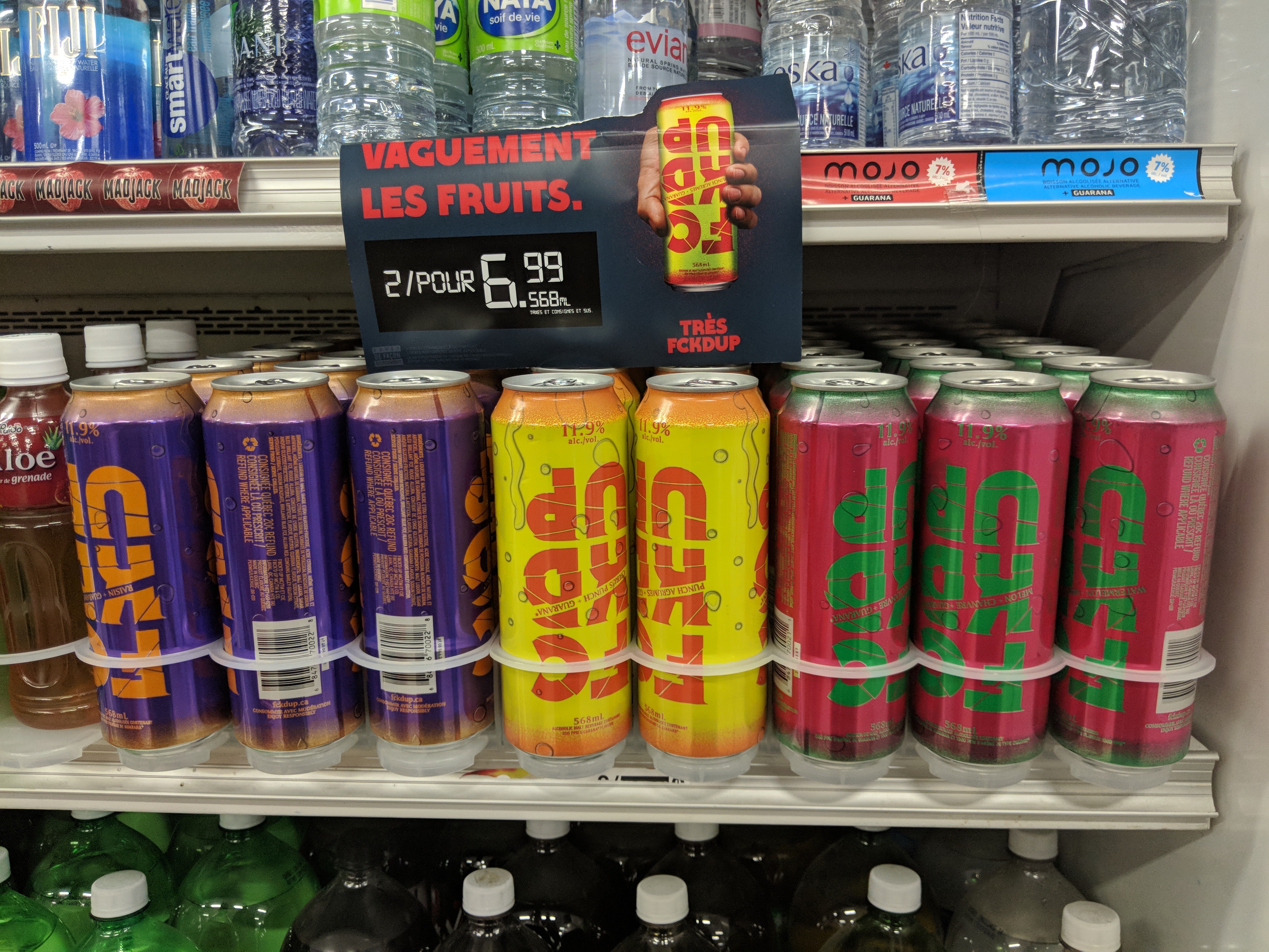 Des dépanneurs près des écoles retirent la boisson FCKD UP de leurs tablettes