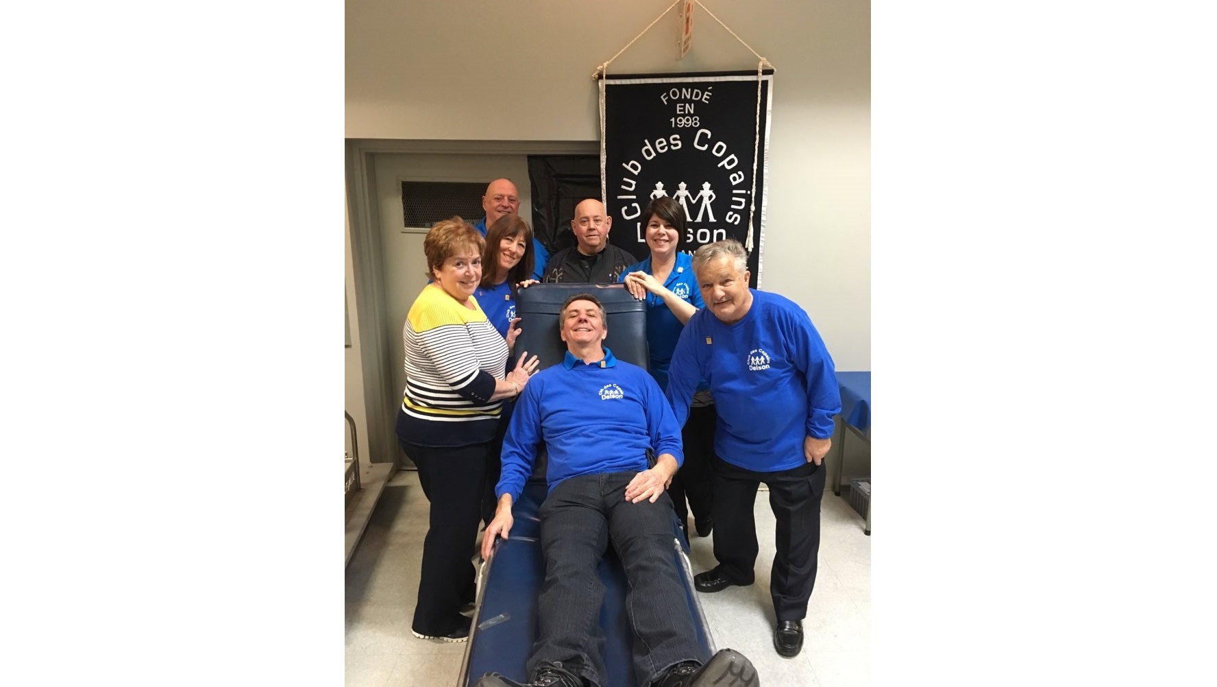 Le Club des copains heureux de sa collecte de sang