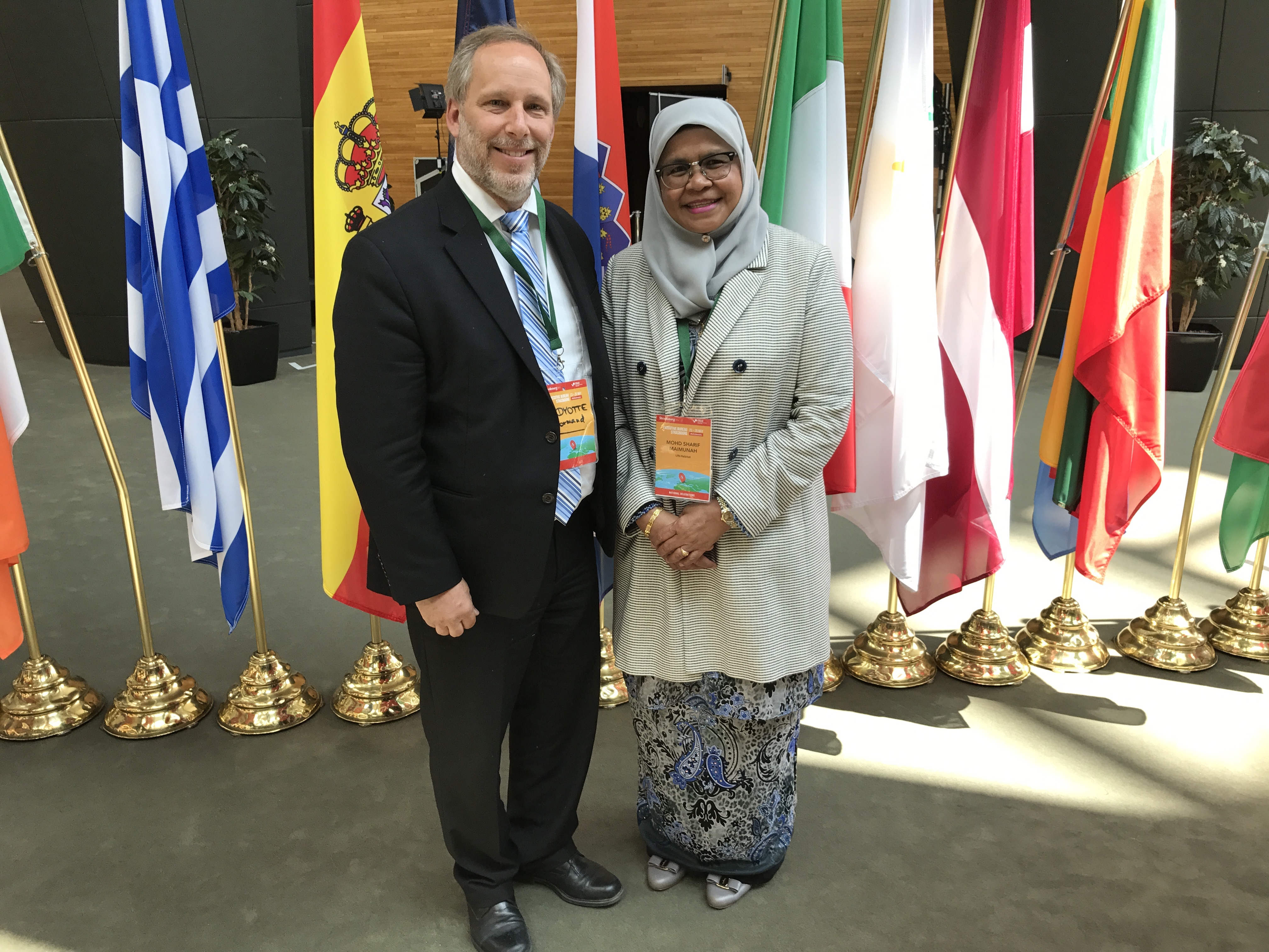 Le maire de Candiac discute mobilité à Strasbourg