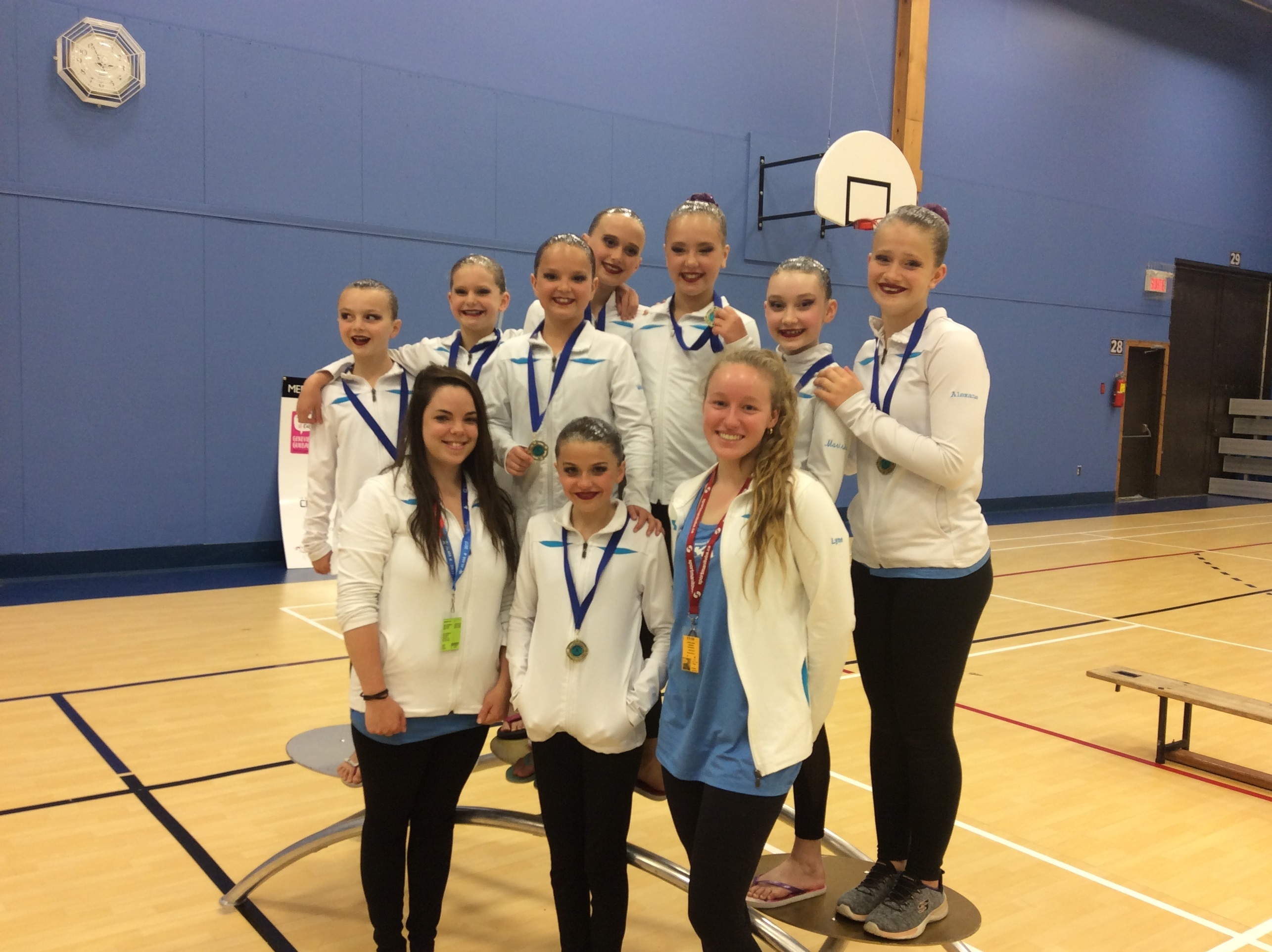 Une Candiacoise se distingue en nage synchronisée