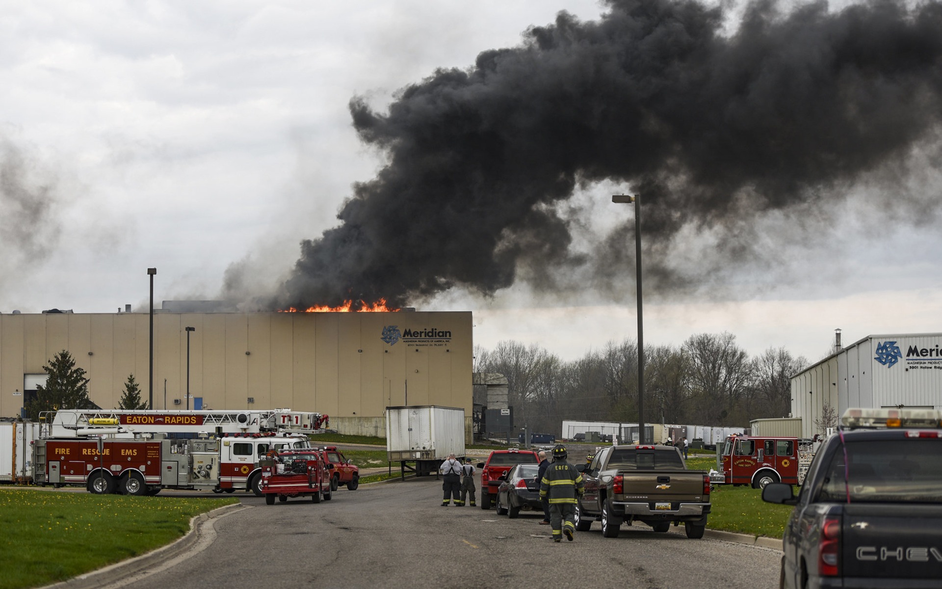 Un fournisseur de Ford prend feu et force l’arrêt de la production du F-150