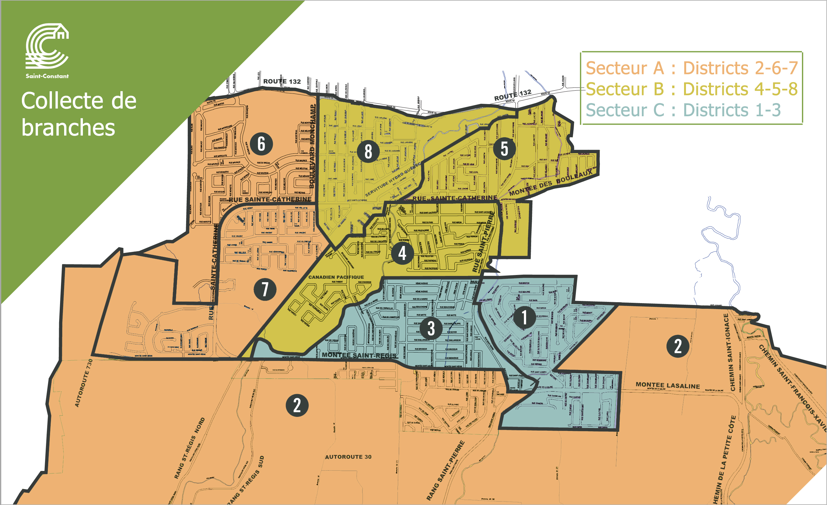 Nouveau système pour la collecte de branches à Saint-Constant