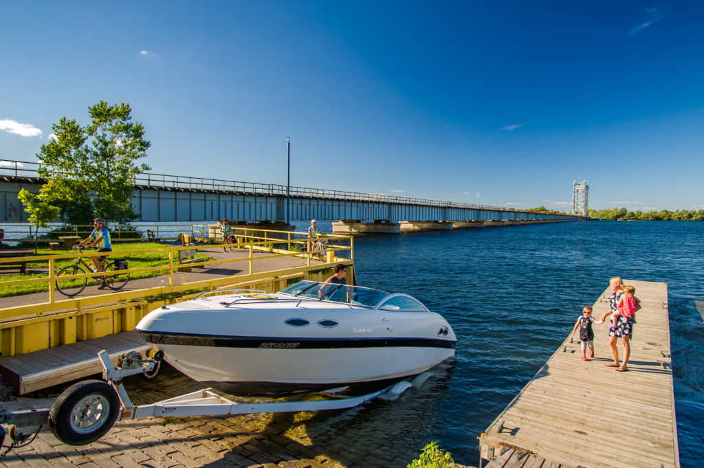 Rampes de mises à l’eau accessibles dans la MRC de Beauharnois-Salaberry