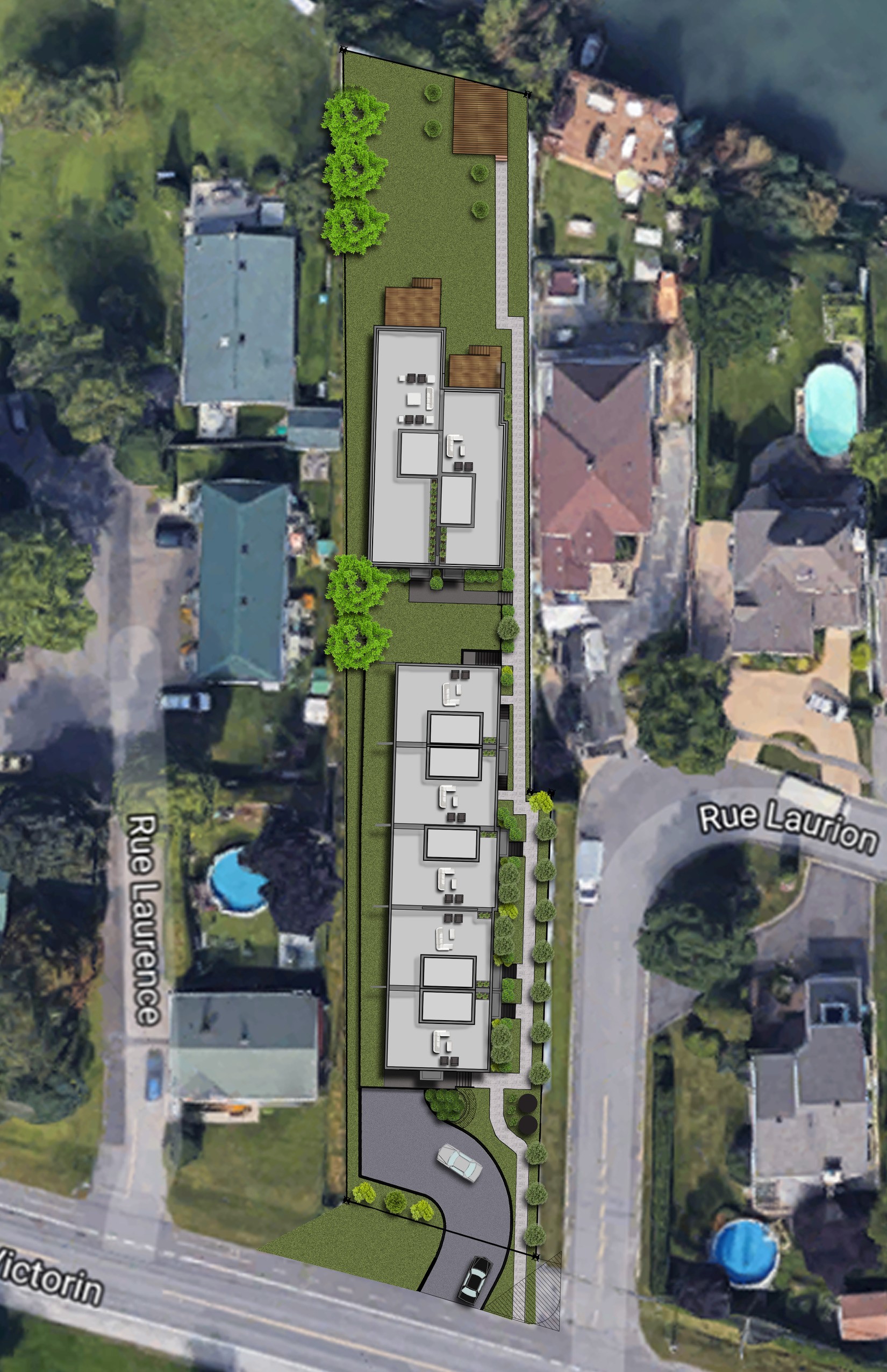 Candiac: Le promoteur défend ses maisons de ville