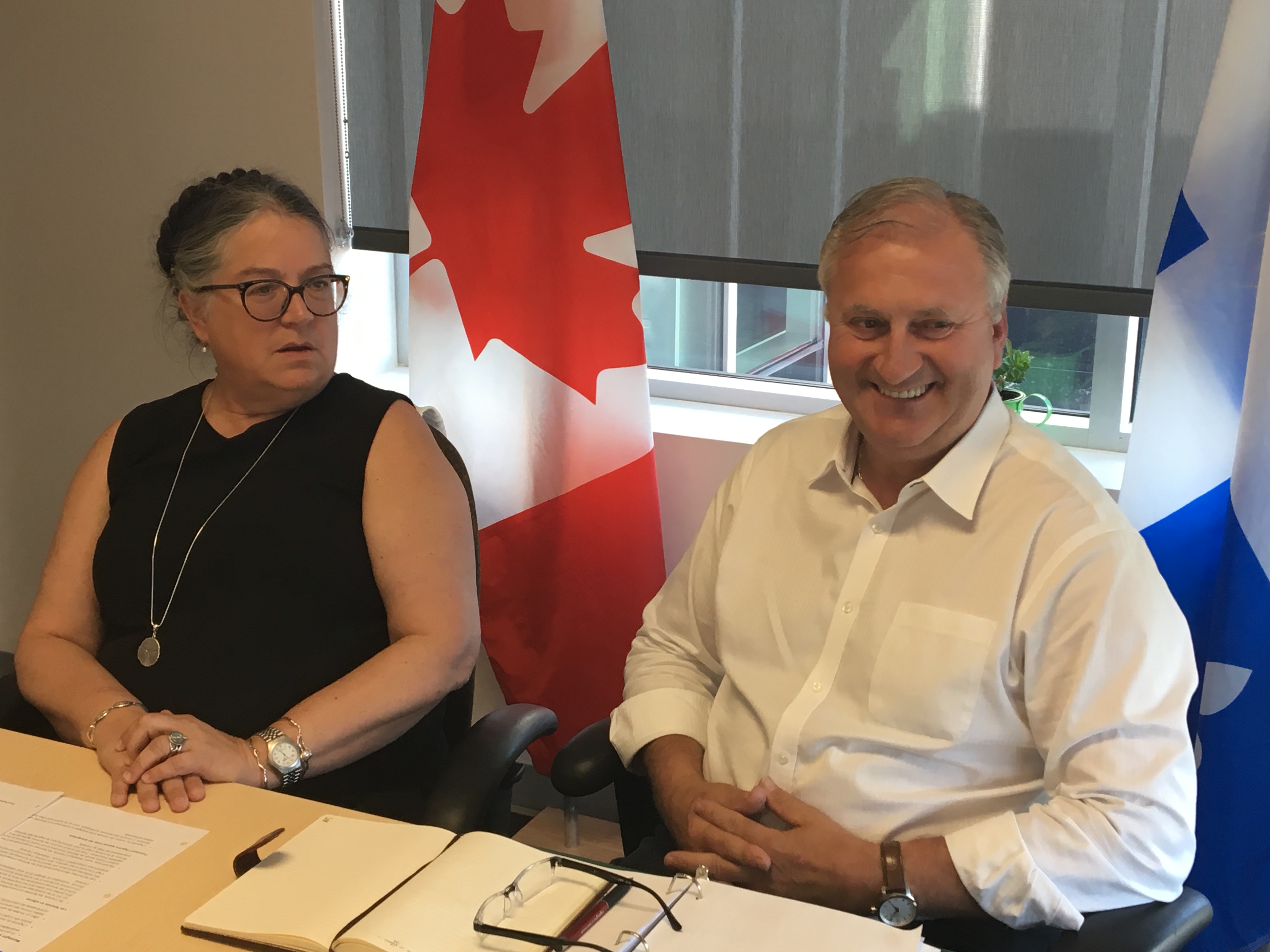 Visite de la ministre fédérale du Revenu