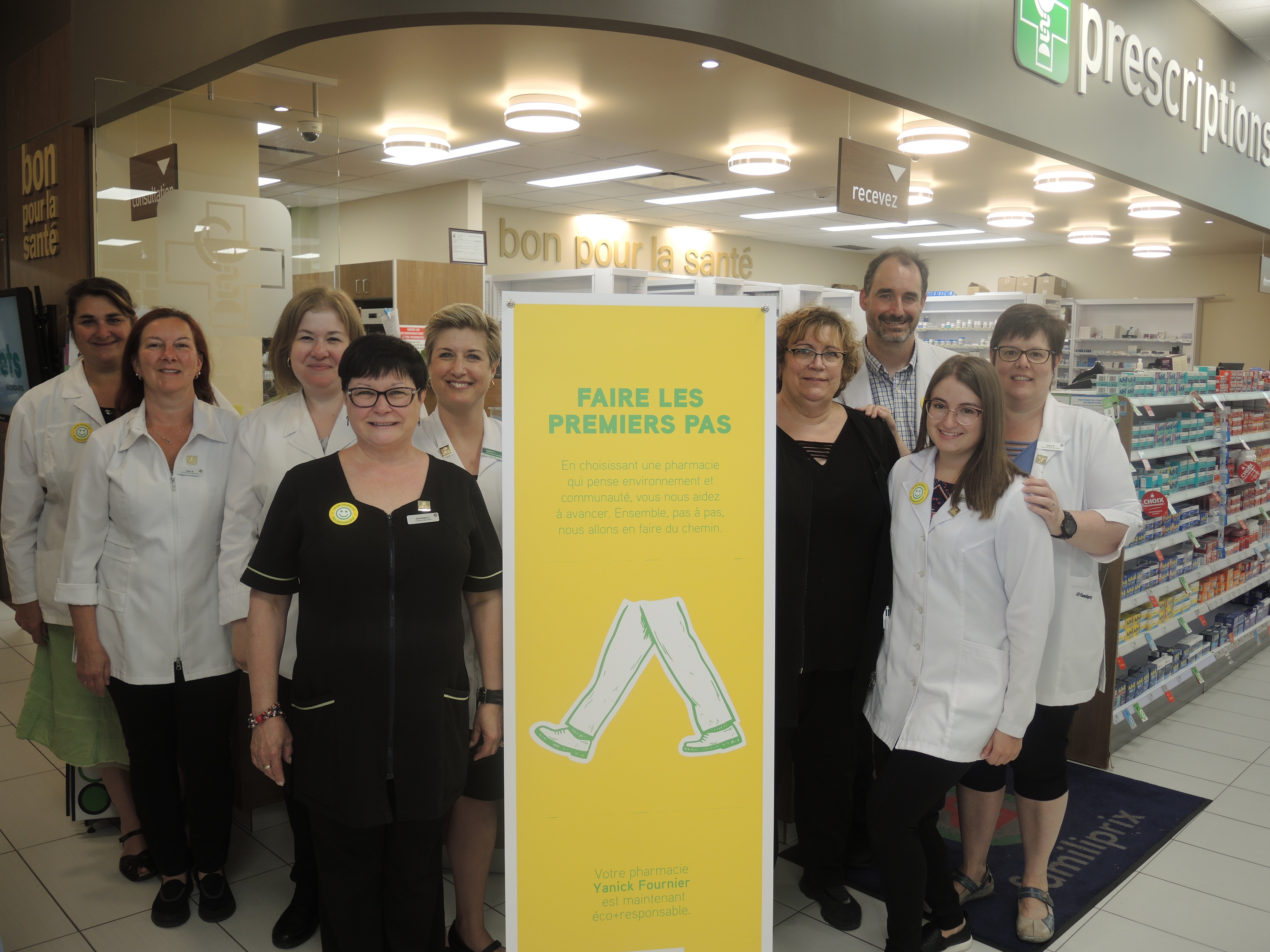 Le Familiprix de Saint-Constant devient écoresponsable