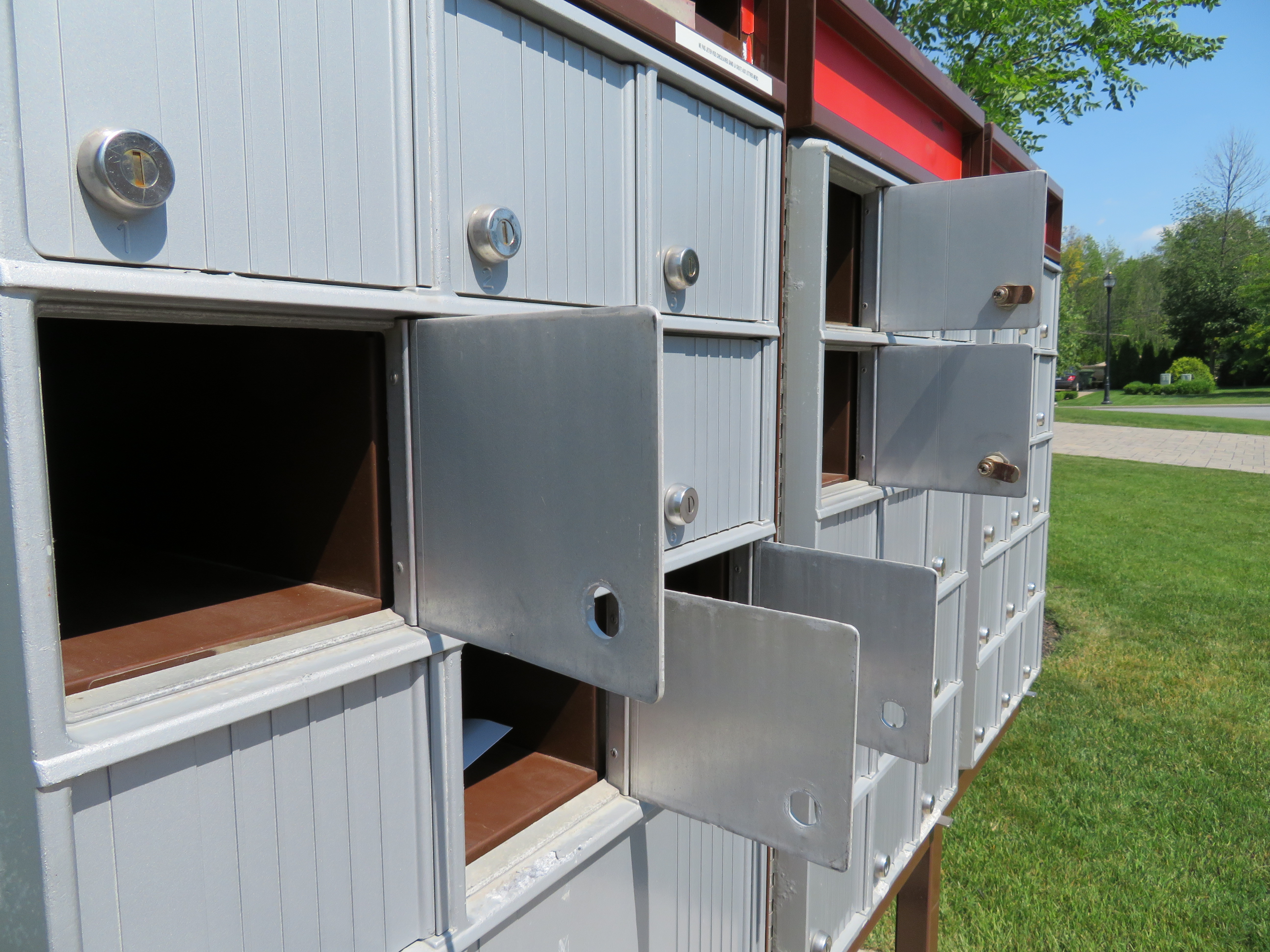 Des boîtes postales vandalisées