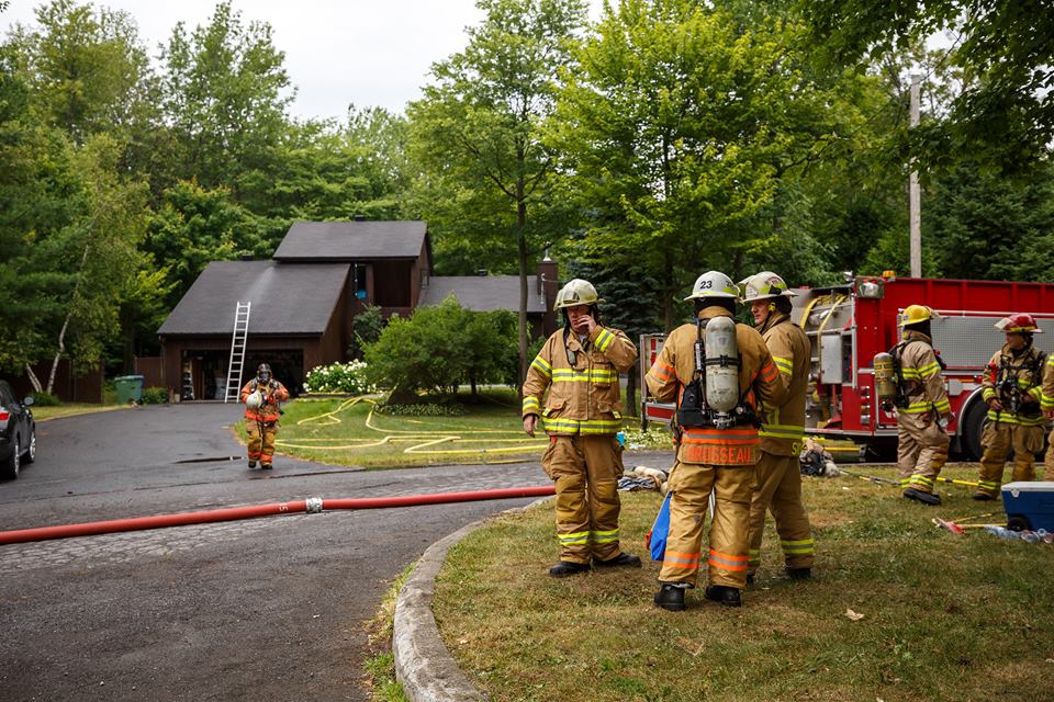 Incendie dans une résidence à La Prairie