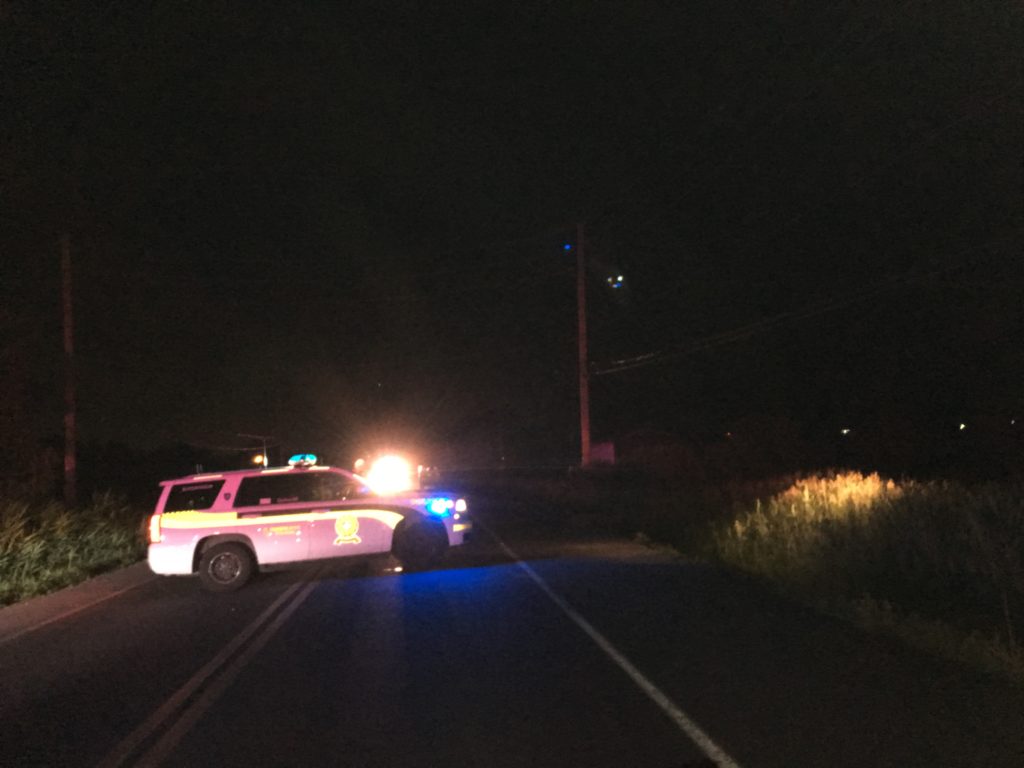 Collision frontale à Sainte-Martine