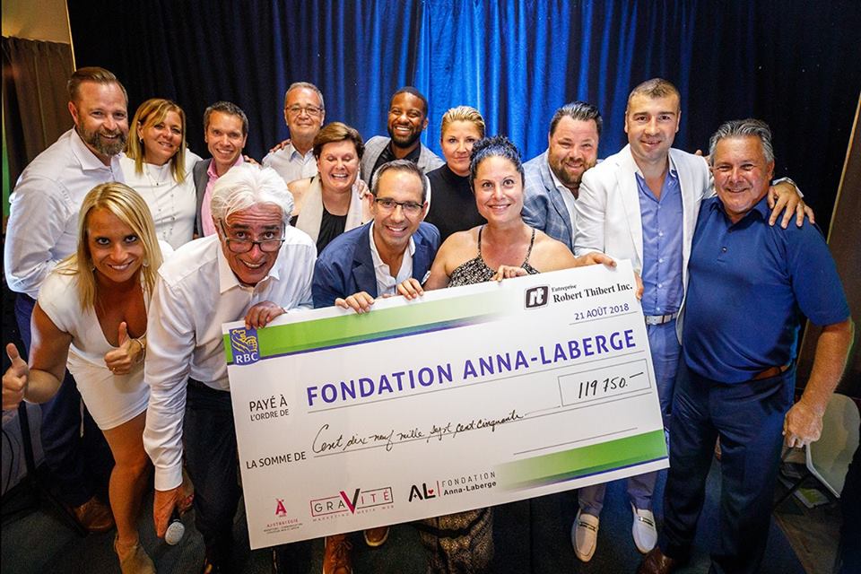 L’Omnium Robert Thibert enrichit la Fondation Anna-Laberge de 120 000 $