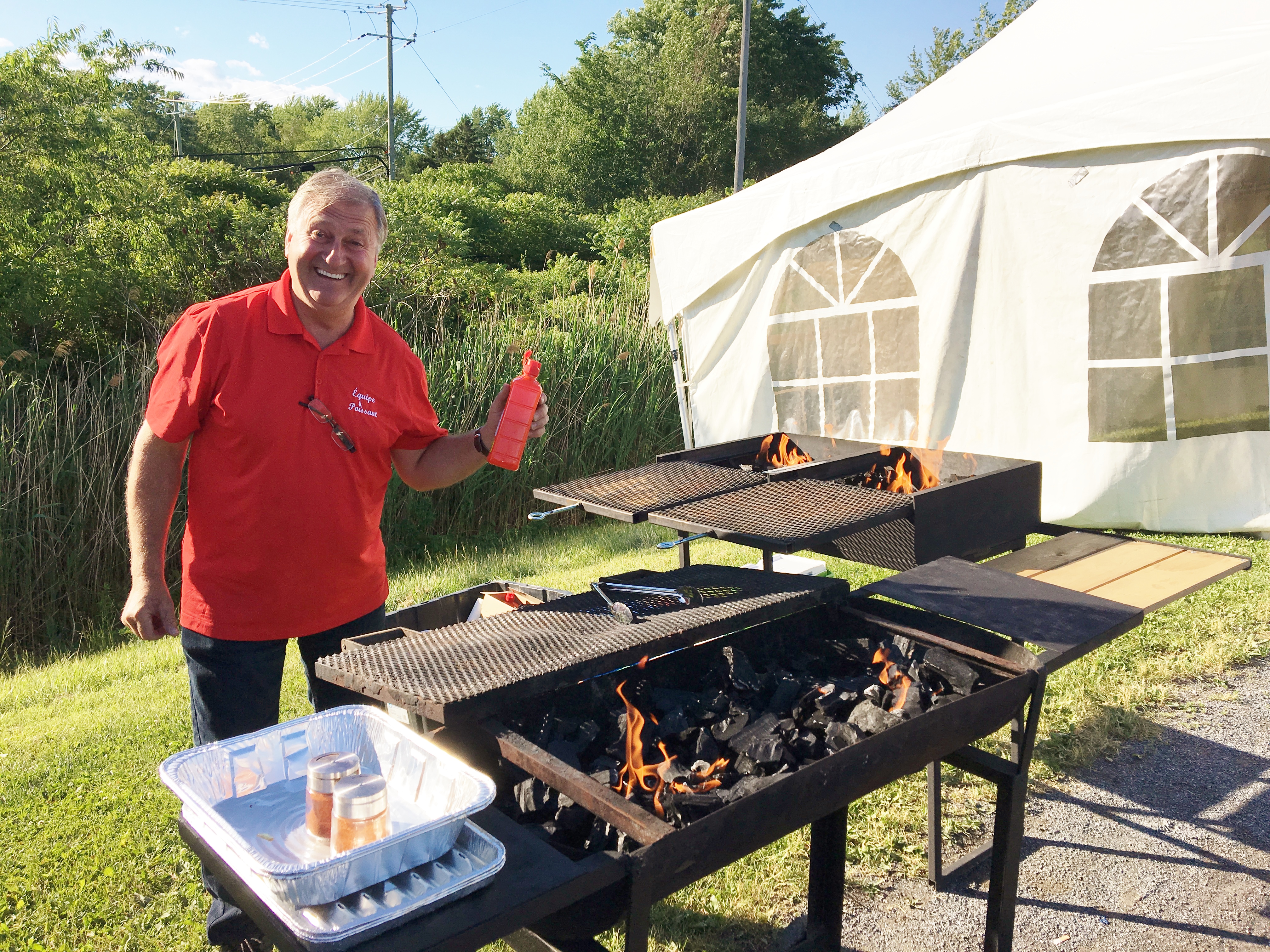 Le député Jean-Claude Poissant se transforme en chef… cuisinier