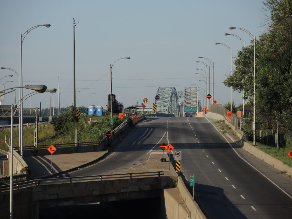 Fin du chantier au pont Mercier