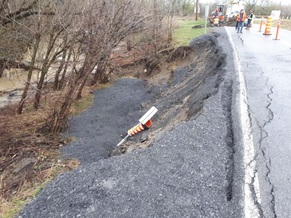 Saint-Constant éligible à un coup de main pour un affaissement de chaussée