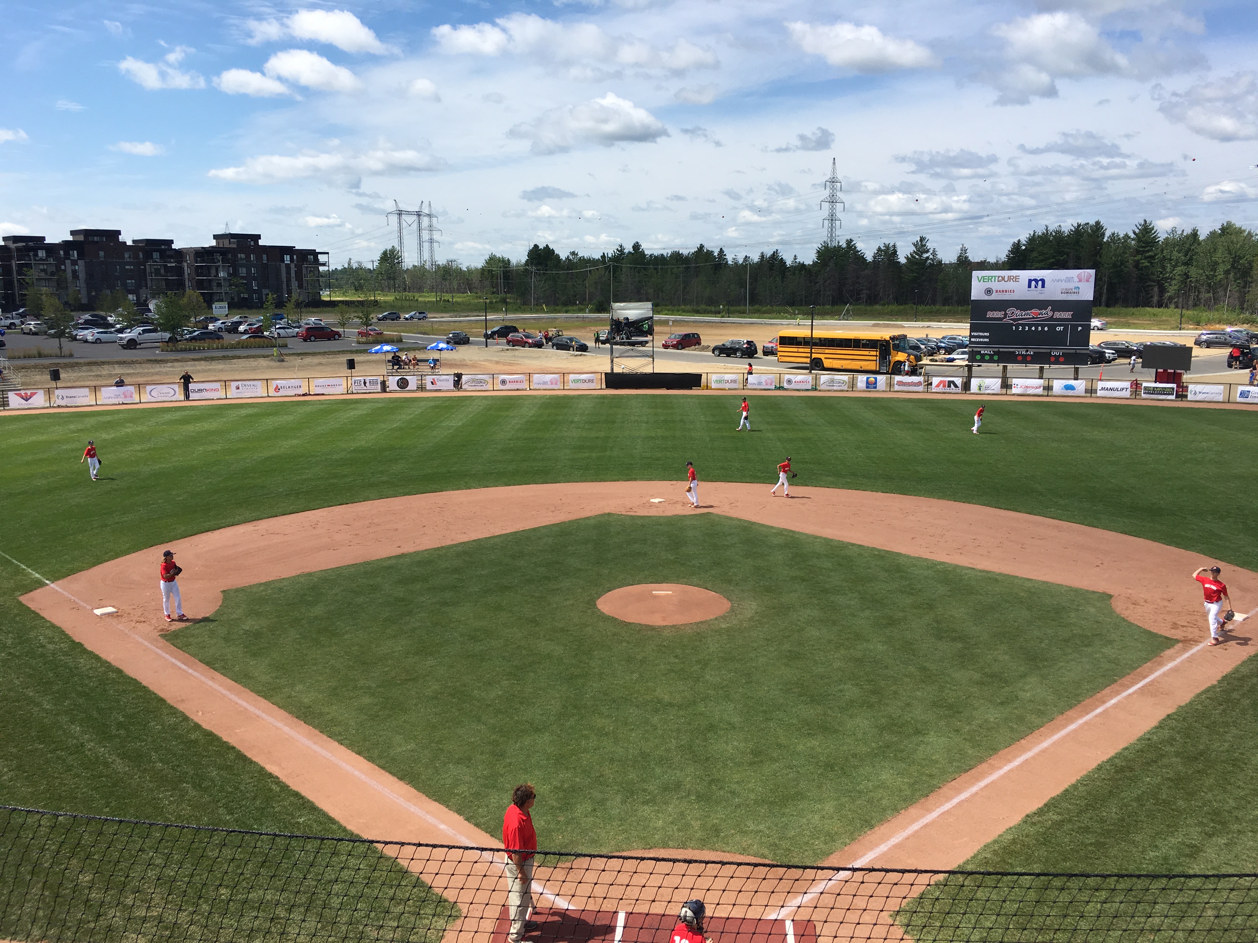 Un nouveau terrain de baseball à Saint-Constant