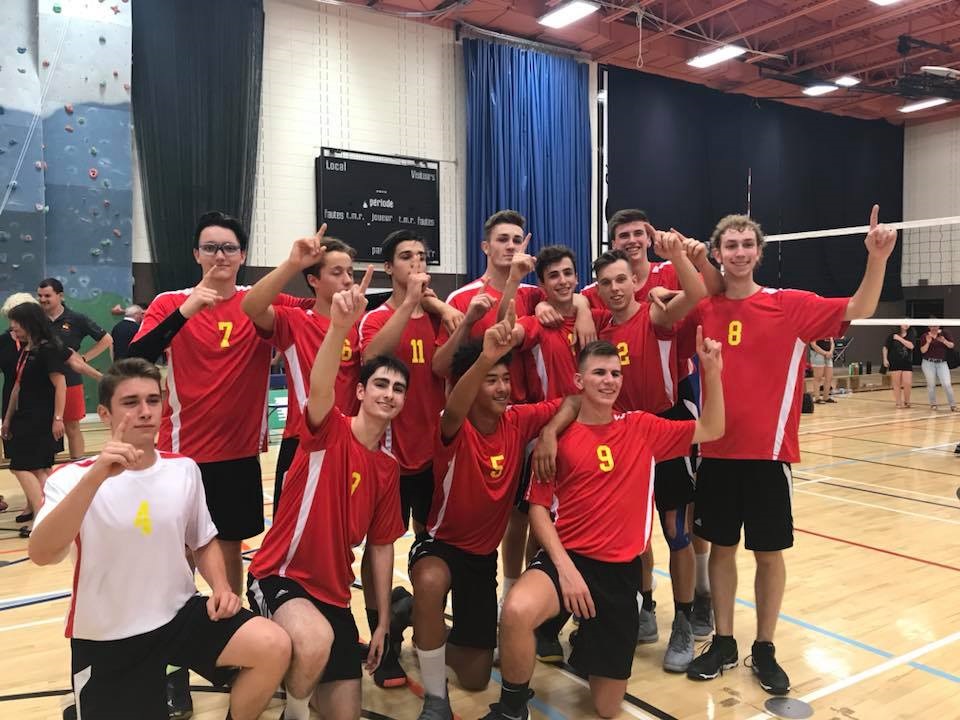 Jeux du Québec : une médaille d’or à saveur locale en volleyball masculin