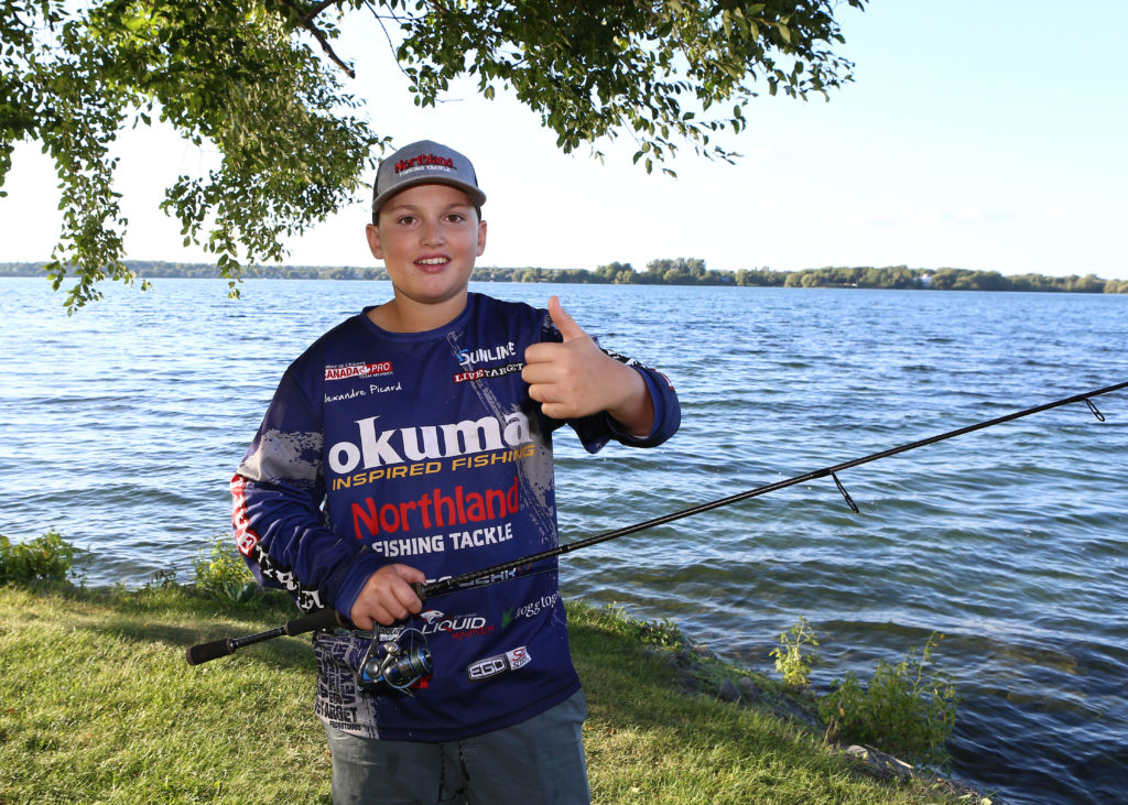 Alexandre Picard, expert de la pêche à 15 ans