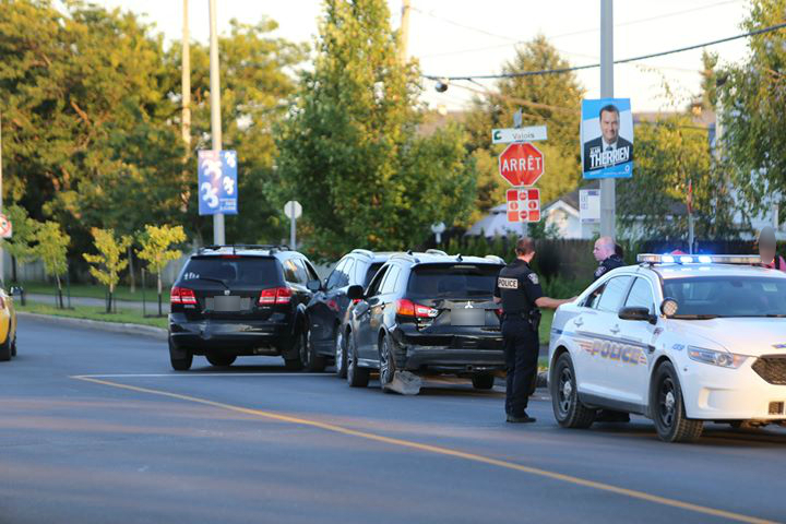 Arrêté pour délit de fuite