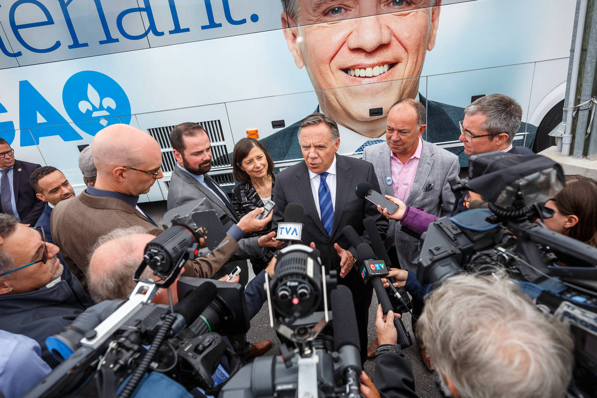 François Legault à Sainte-Catherine dimanche
