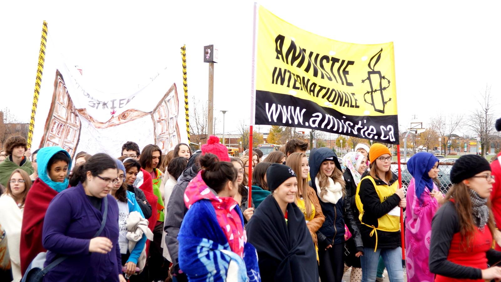 L’école secondaire de La Magdeleine hôte du congrès des jeunes d’Amnistie internationale
